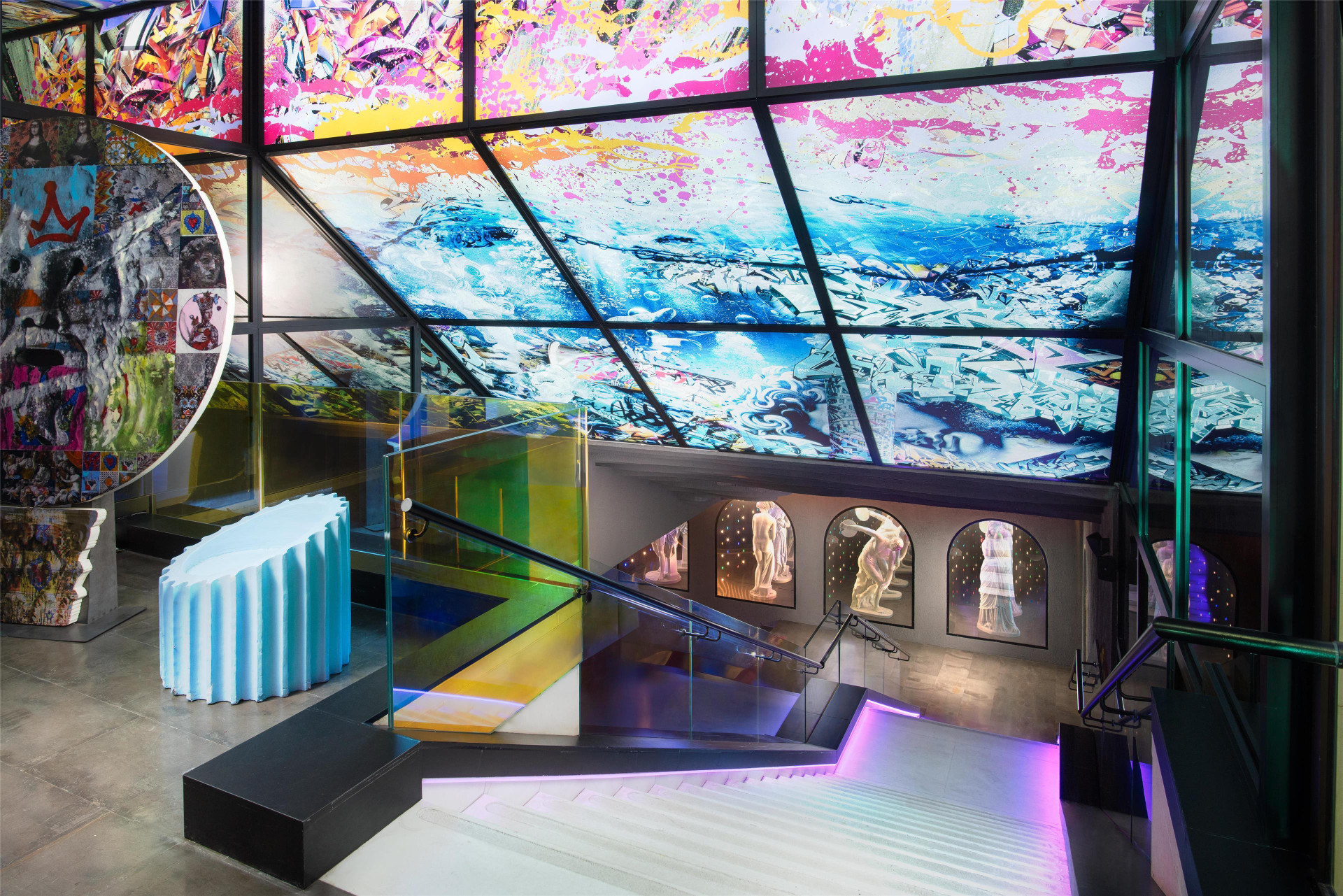 Vista Lobby nhow Roma Vittorio Veneto