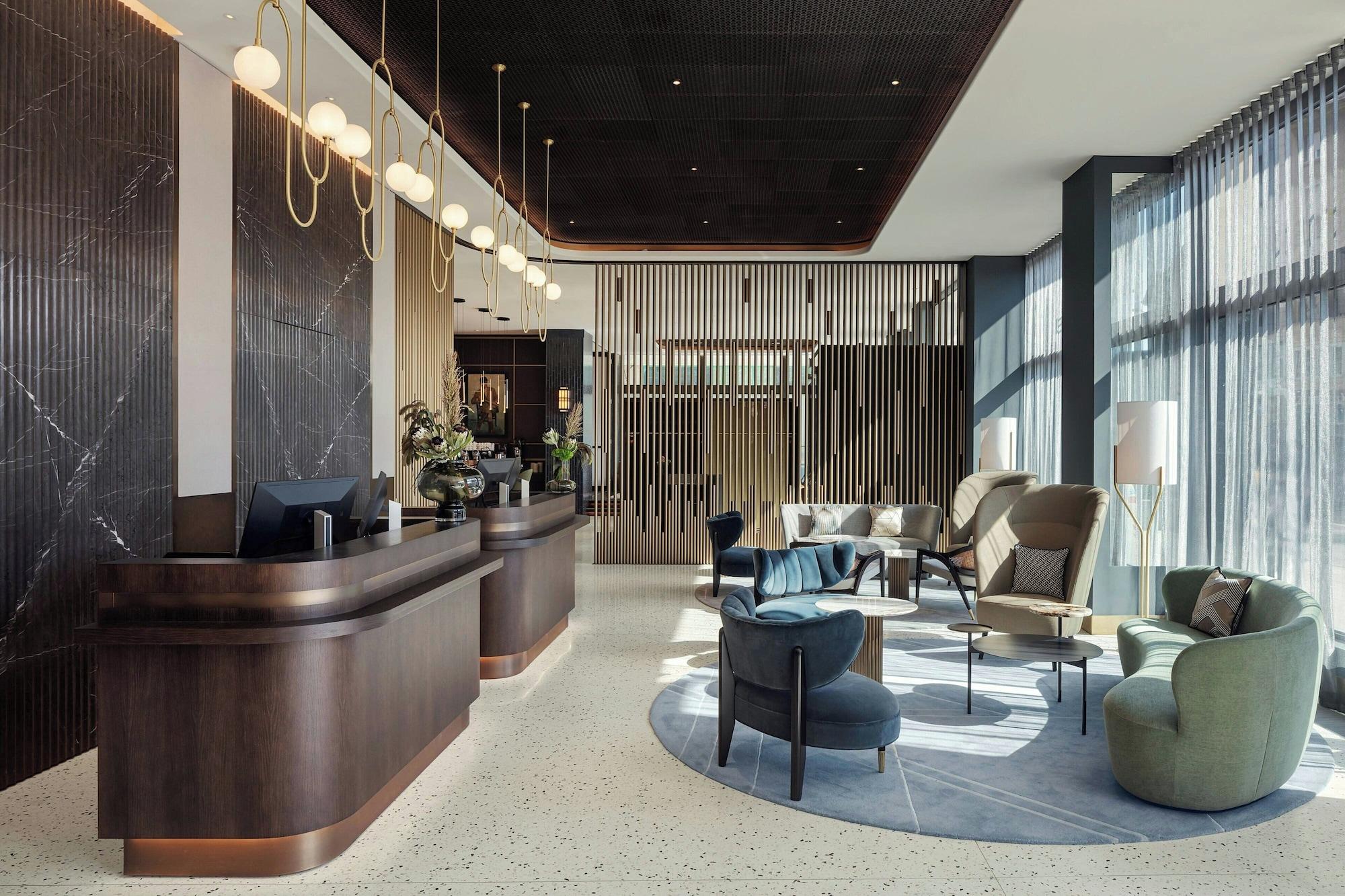 Vista Lobby Luxembourg Marriott Hotel Alfa