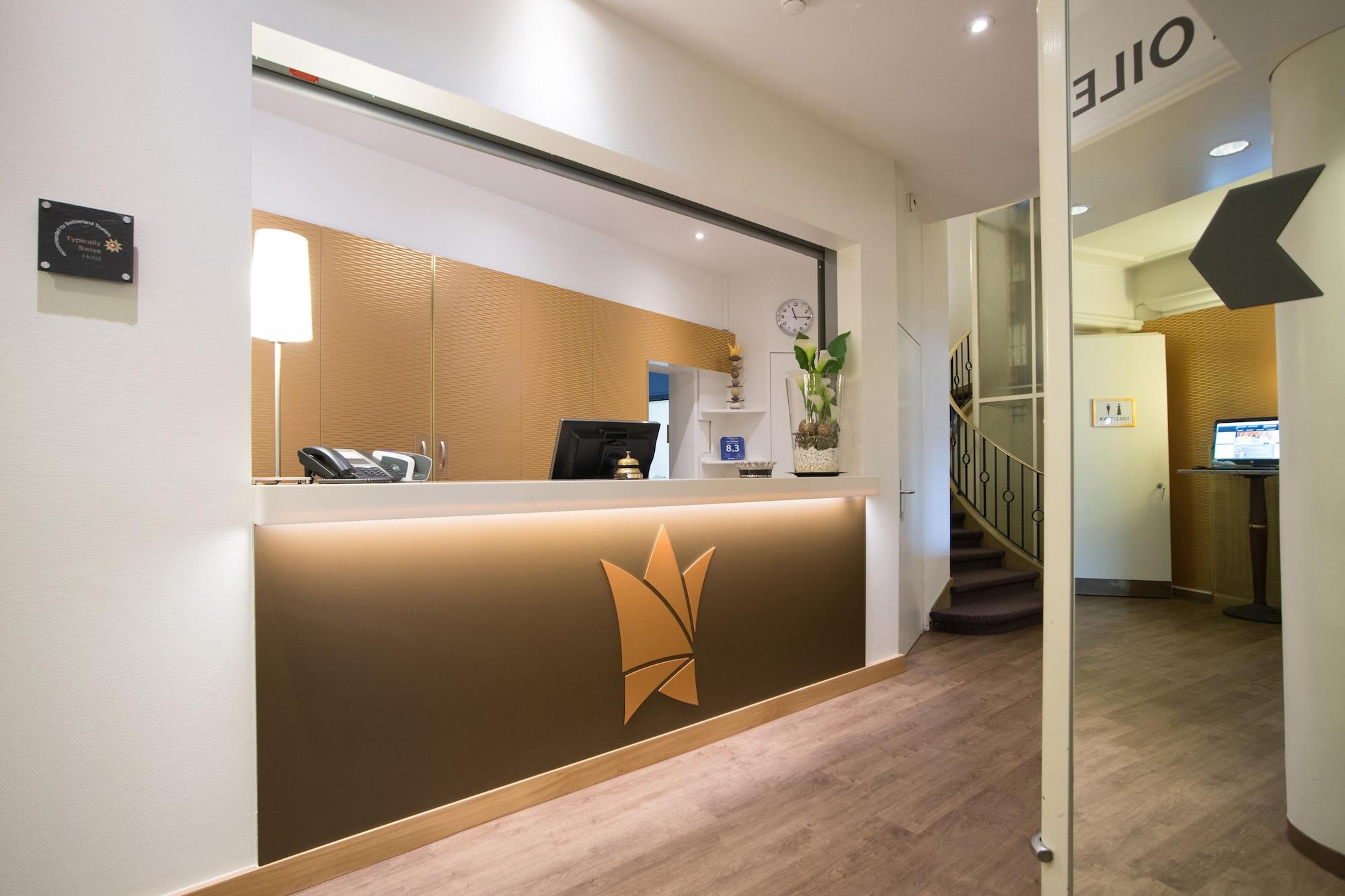 Vista Lobby Hotel Kronenhof