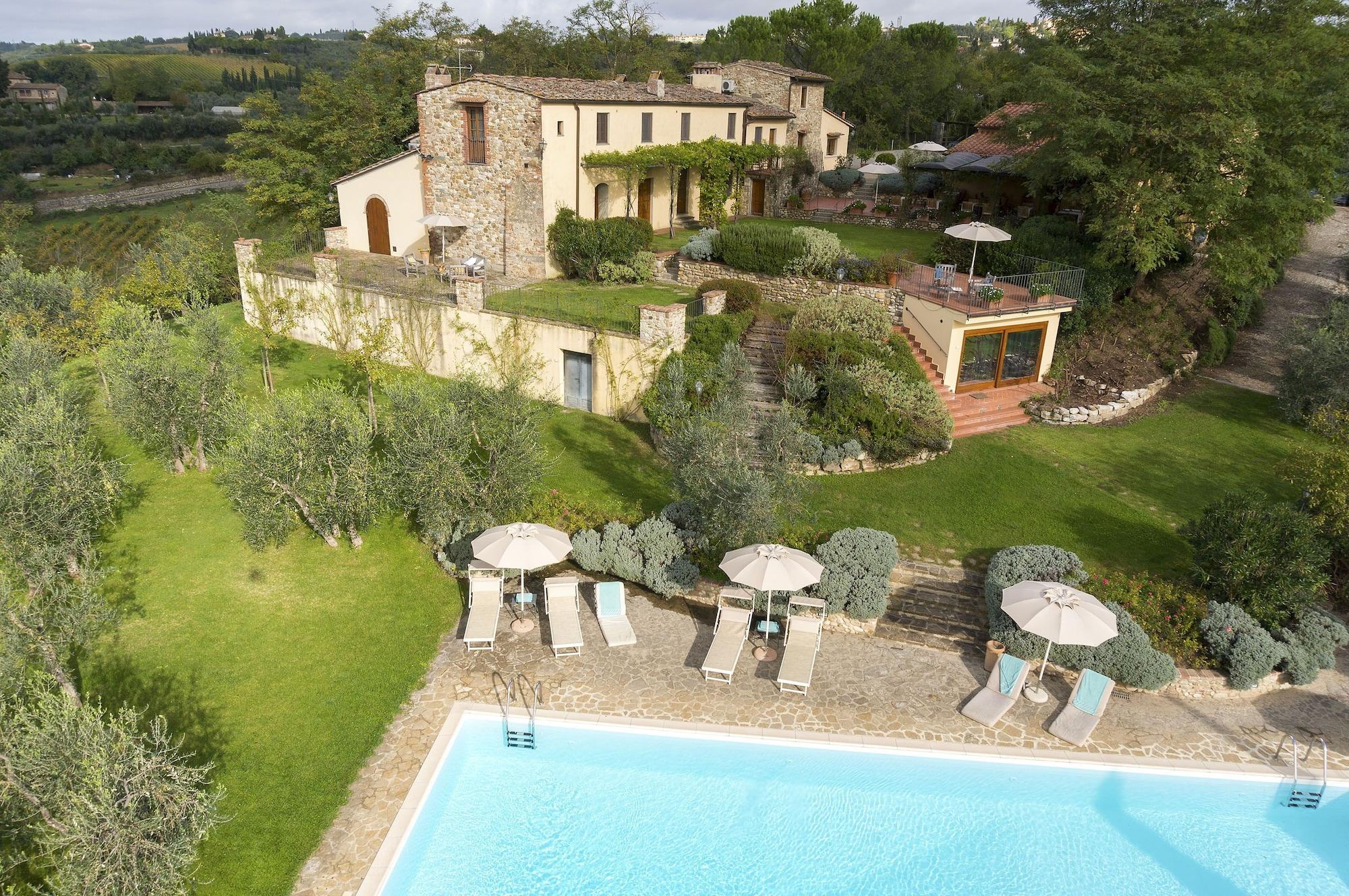 Vista Exterior Relais Poggio Borgoni