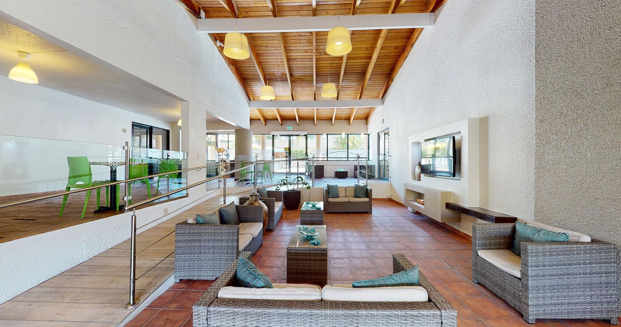 Vista Lobby Park Royal Homestay Club Cala Puerto Rico