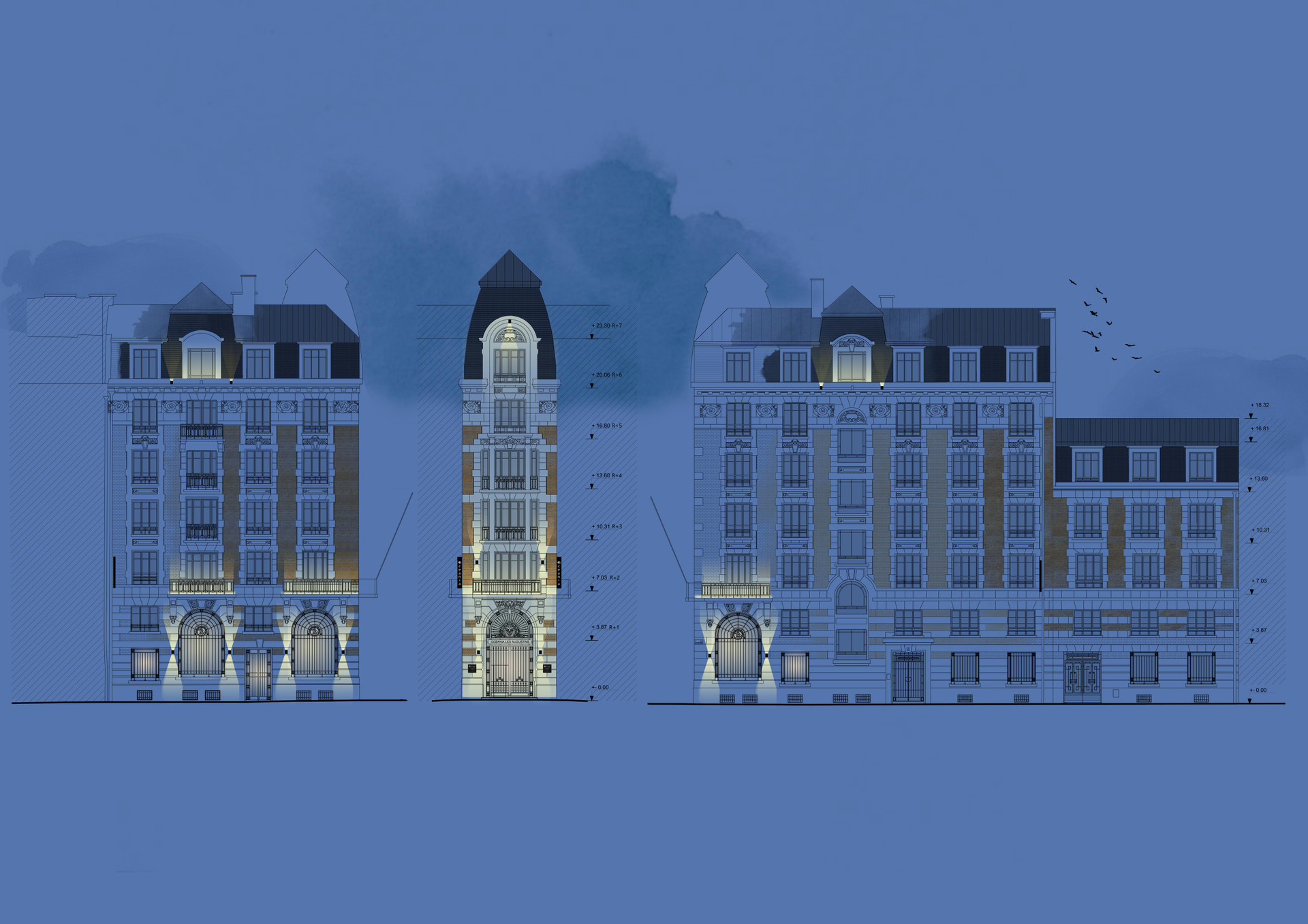 Vista Exterior Hotel & Spa Oceania Lille Les Augustins