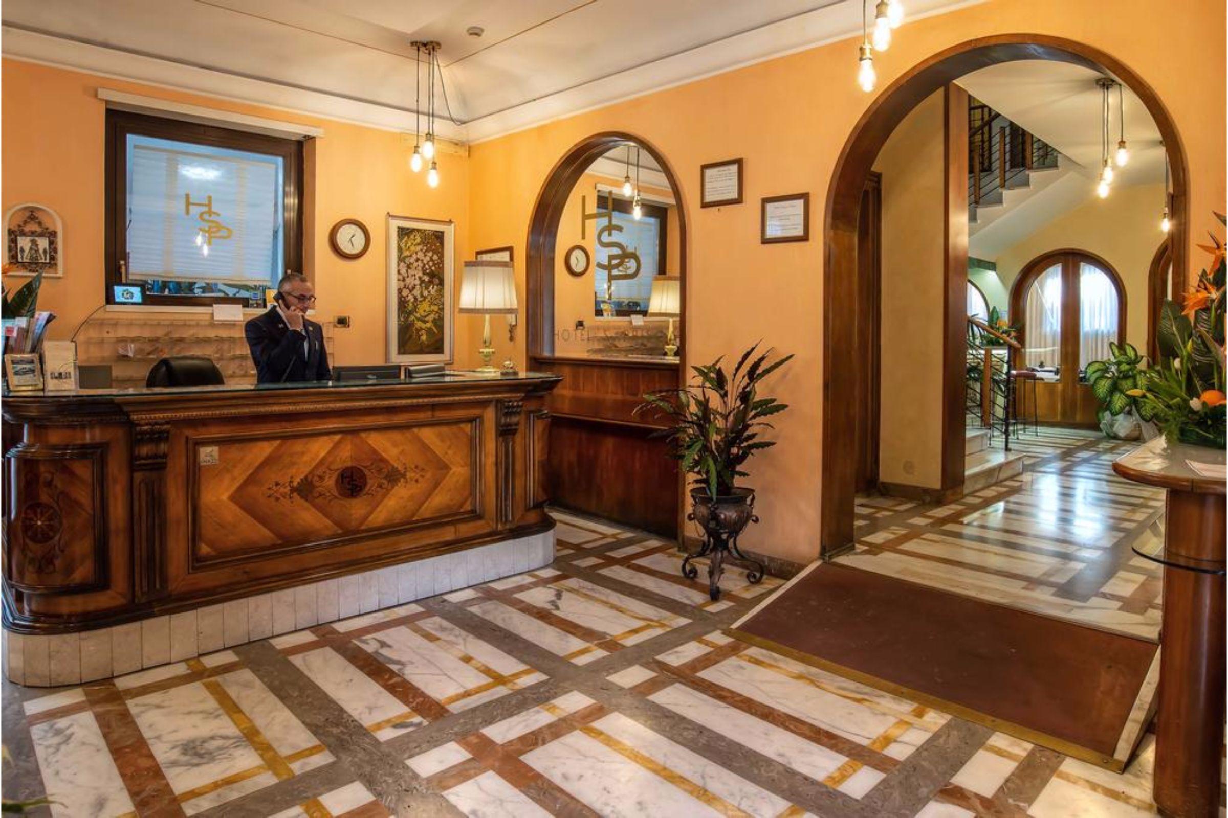 Vista Lobby Hotel Santa Prisca