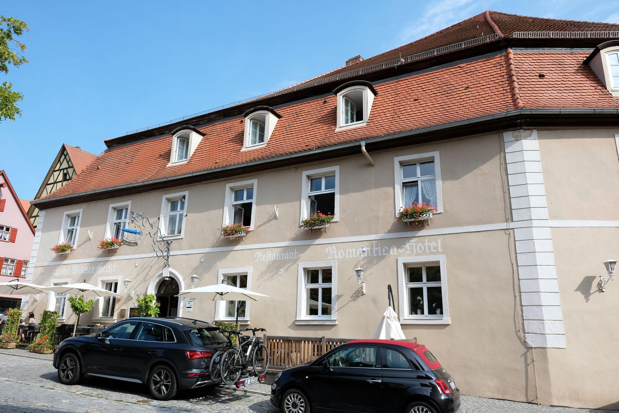 Vista Exterior Romantica Hotel Blauer Hecht
