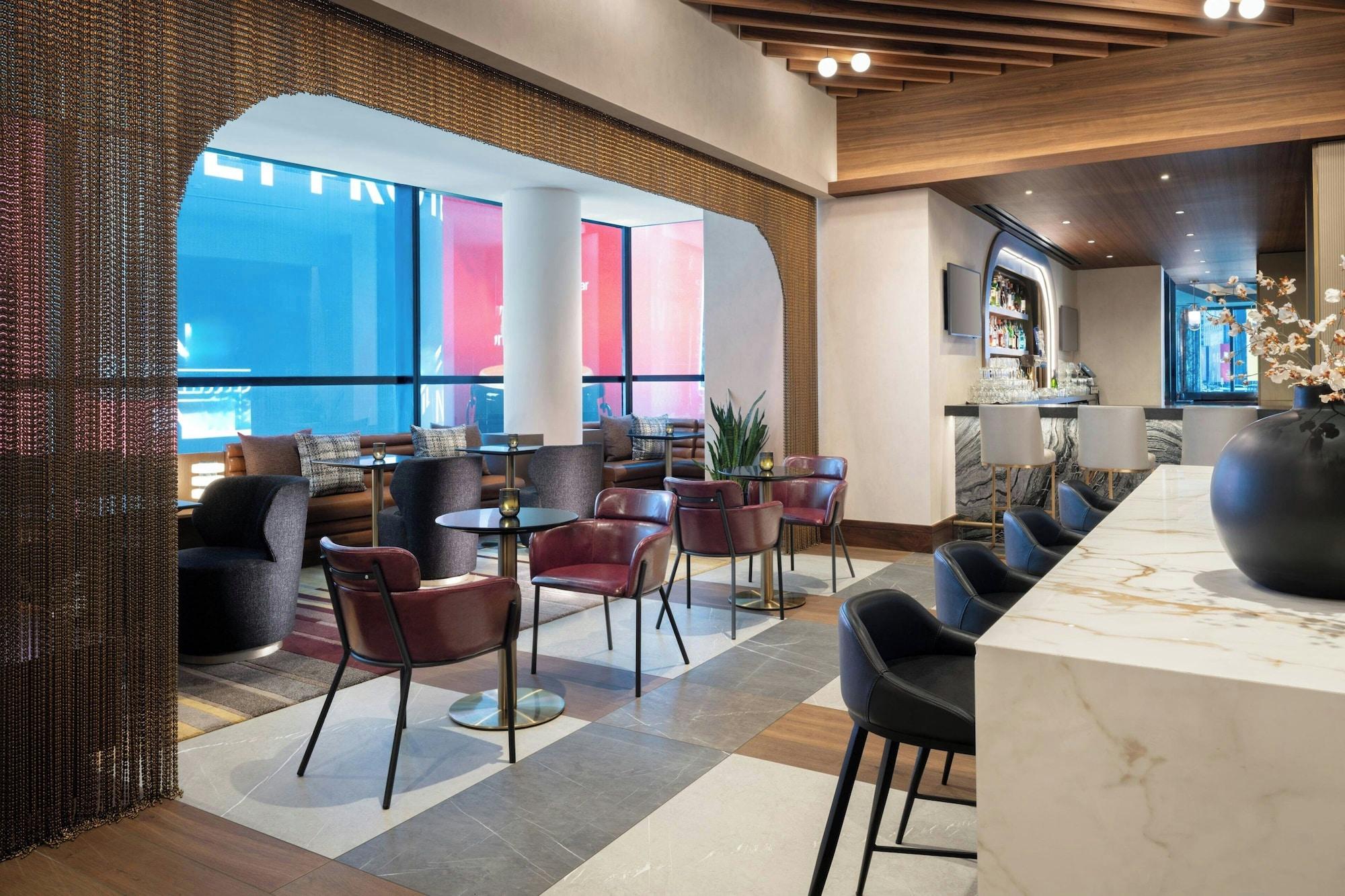 Vista Lobby Renaissance New York Times Square Hotel by Marriott