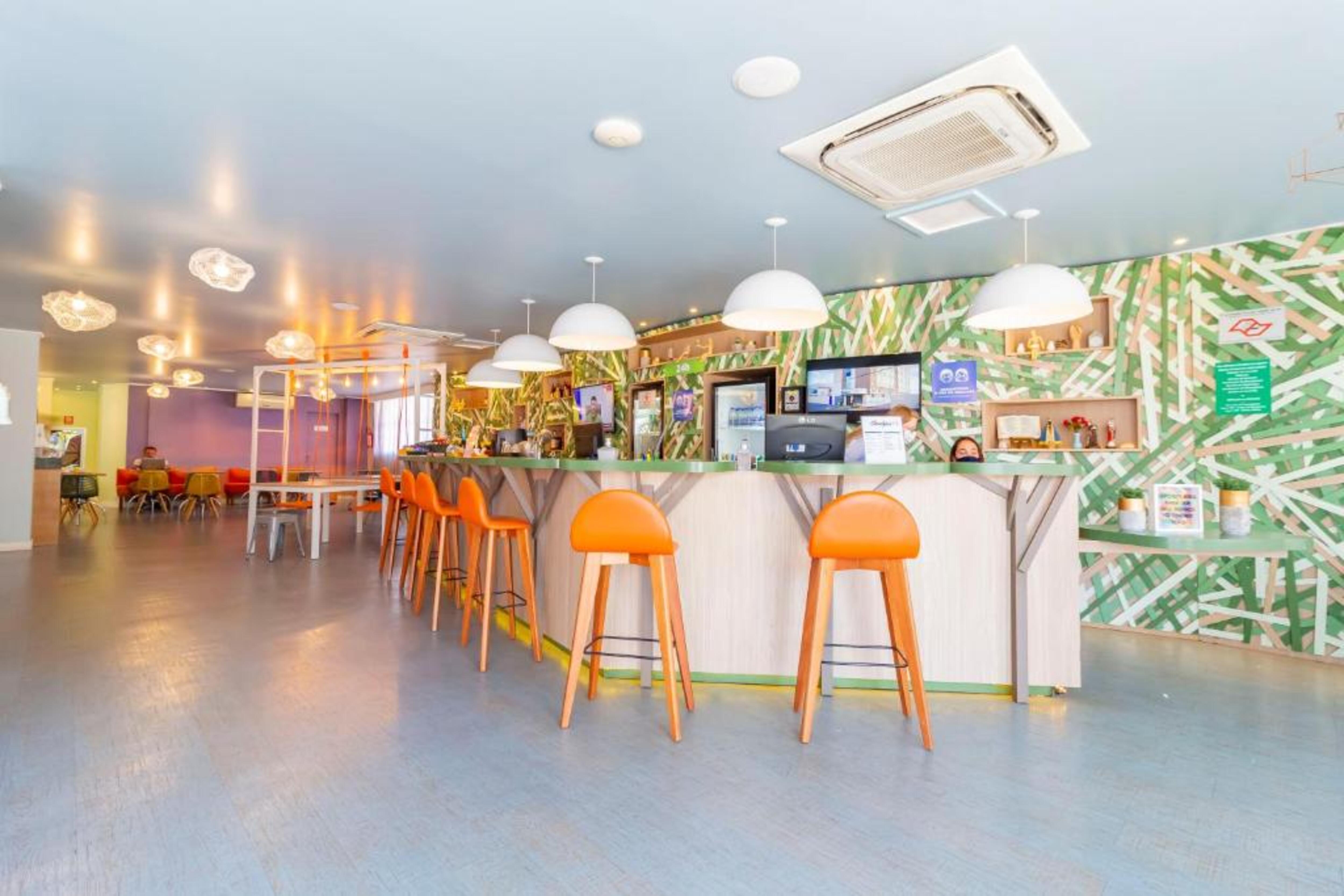 Bar/Salón Dan Inn São Carlos by Nacional Inn