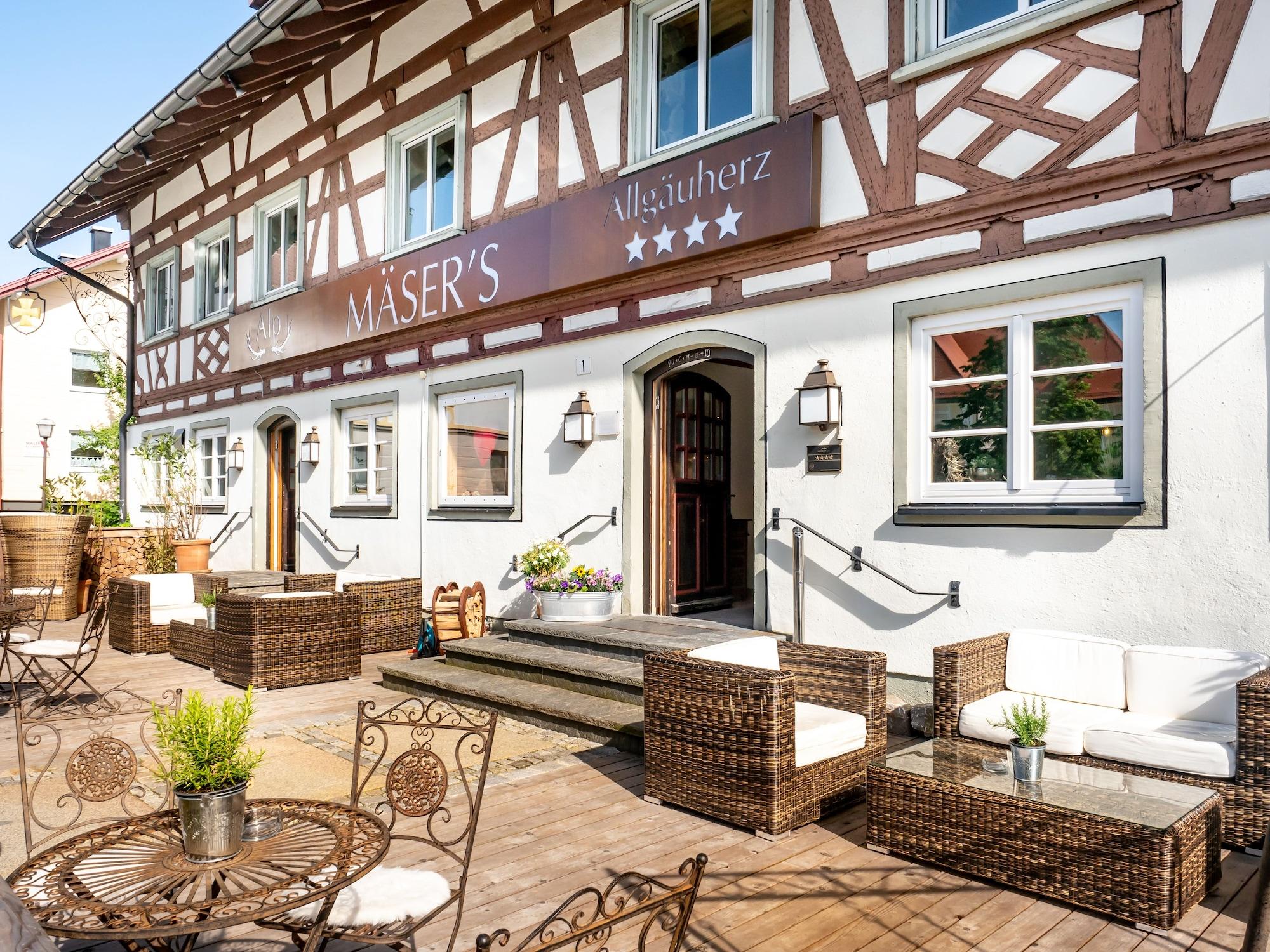 Vista Exterior Mäser's Allgäuherz