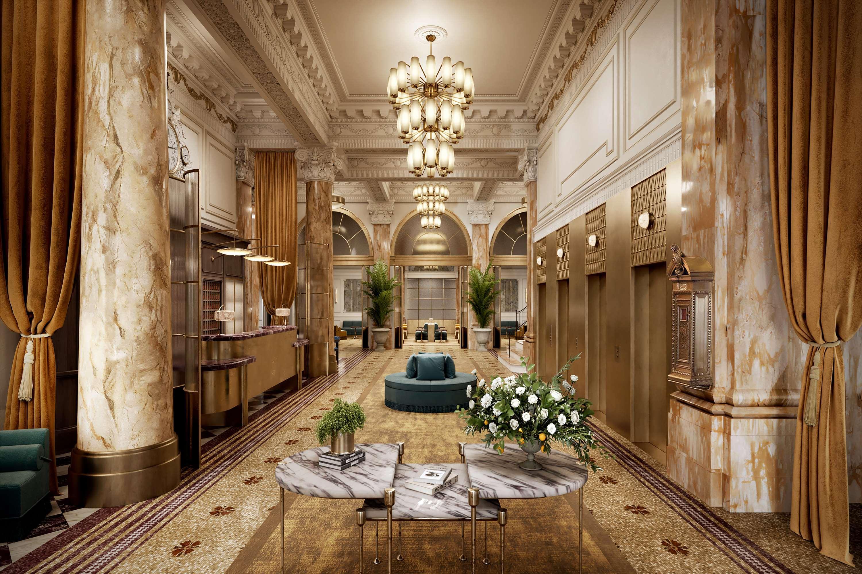 Vista Lobby The Bellevue Hotel, in The Unbound Collection by Hyatt