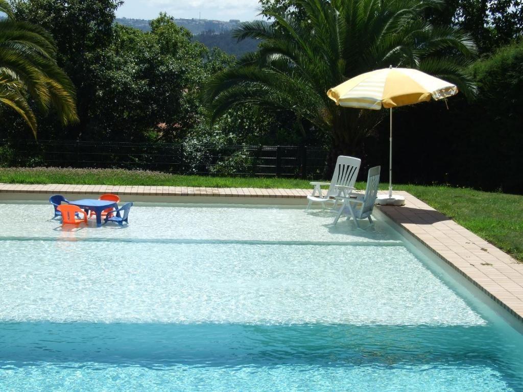 Vista Piscina Casa de Valdemar