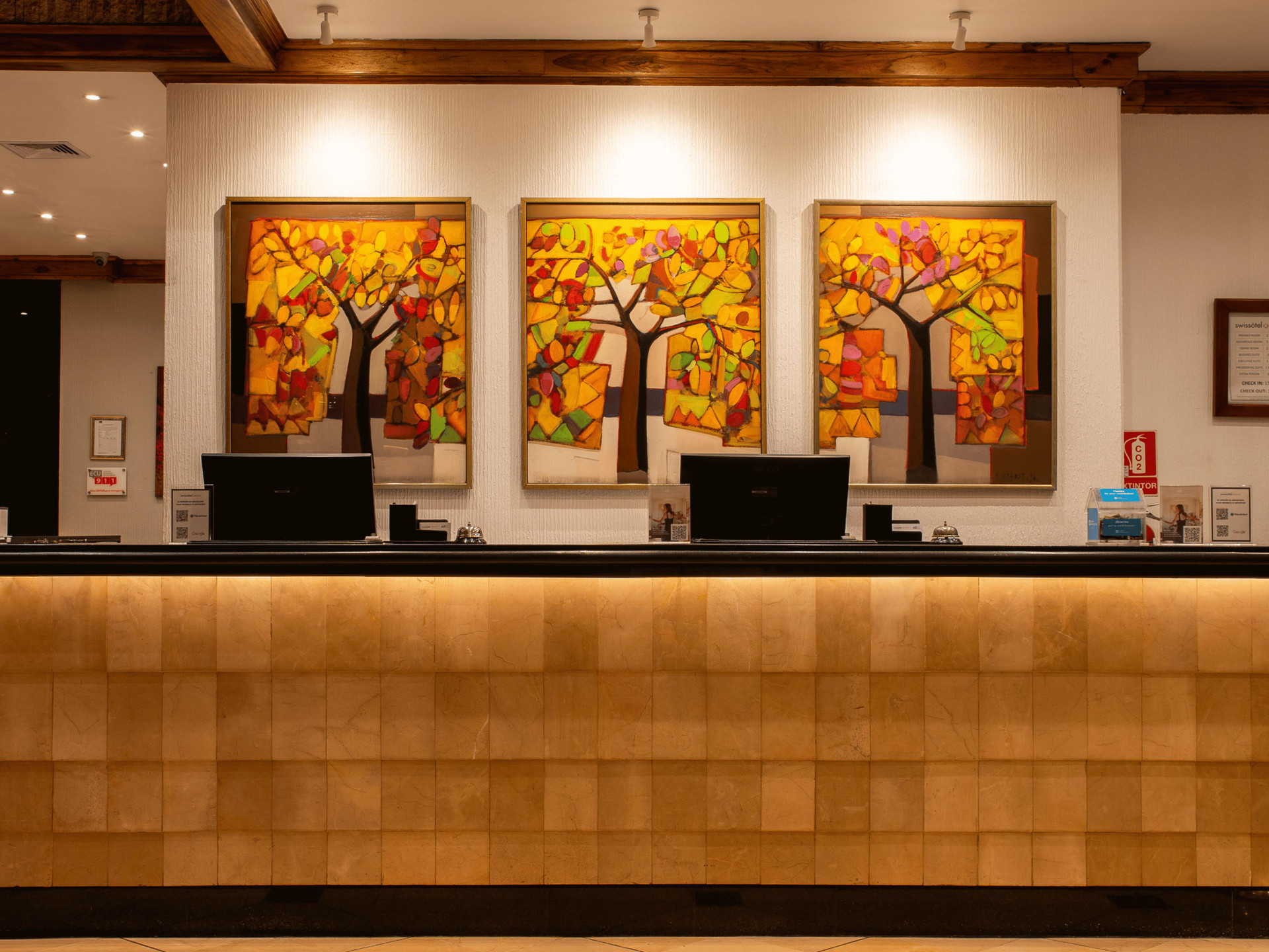 Vista Lobby Swissotel Quito