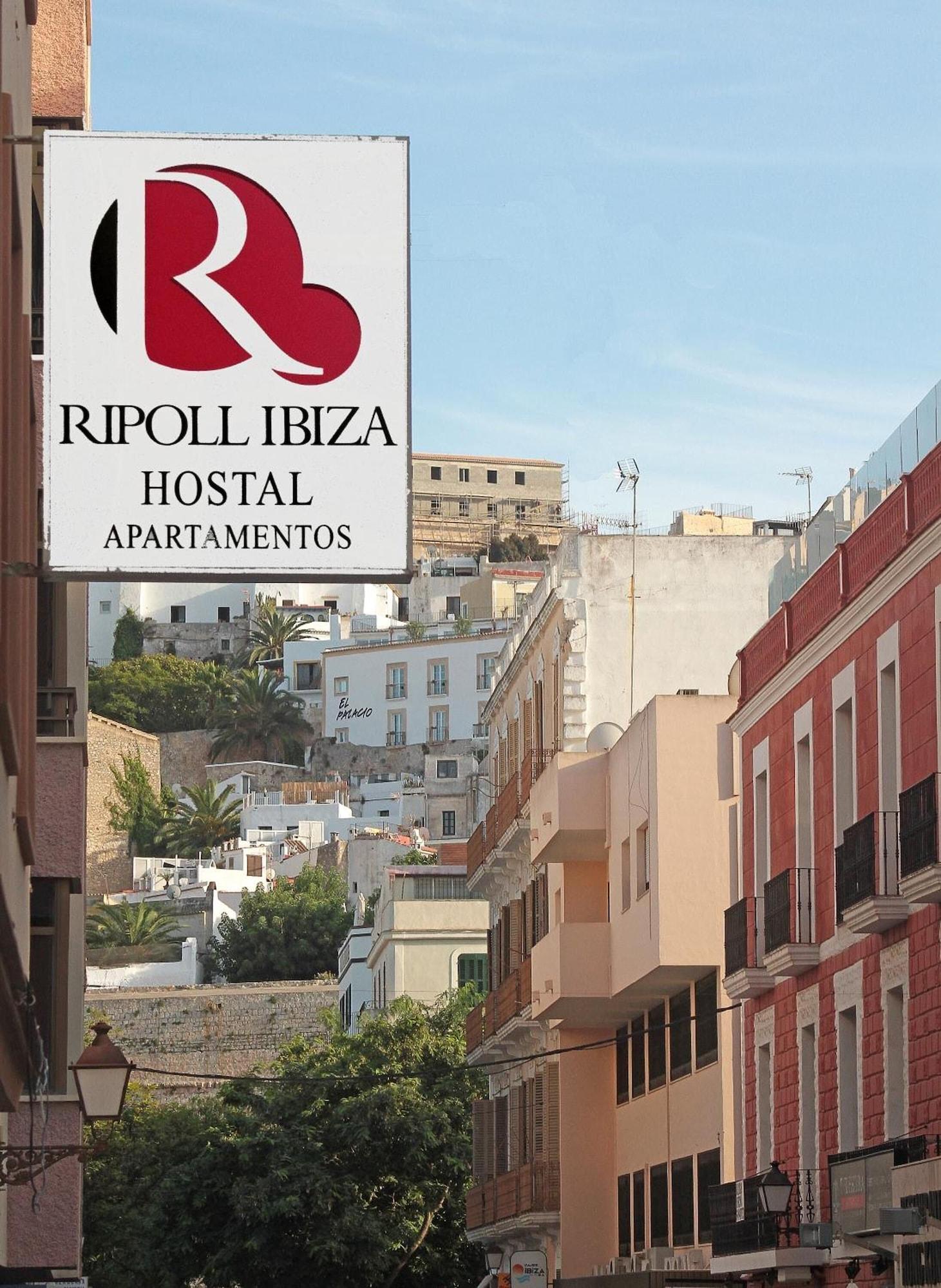 Vista Exterior Hostal Ripoll Ibiza