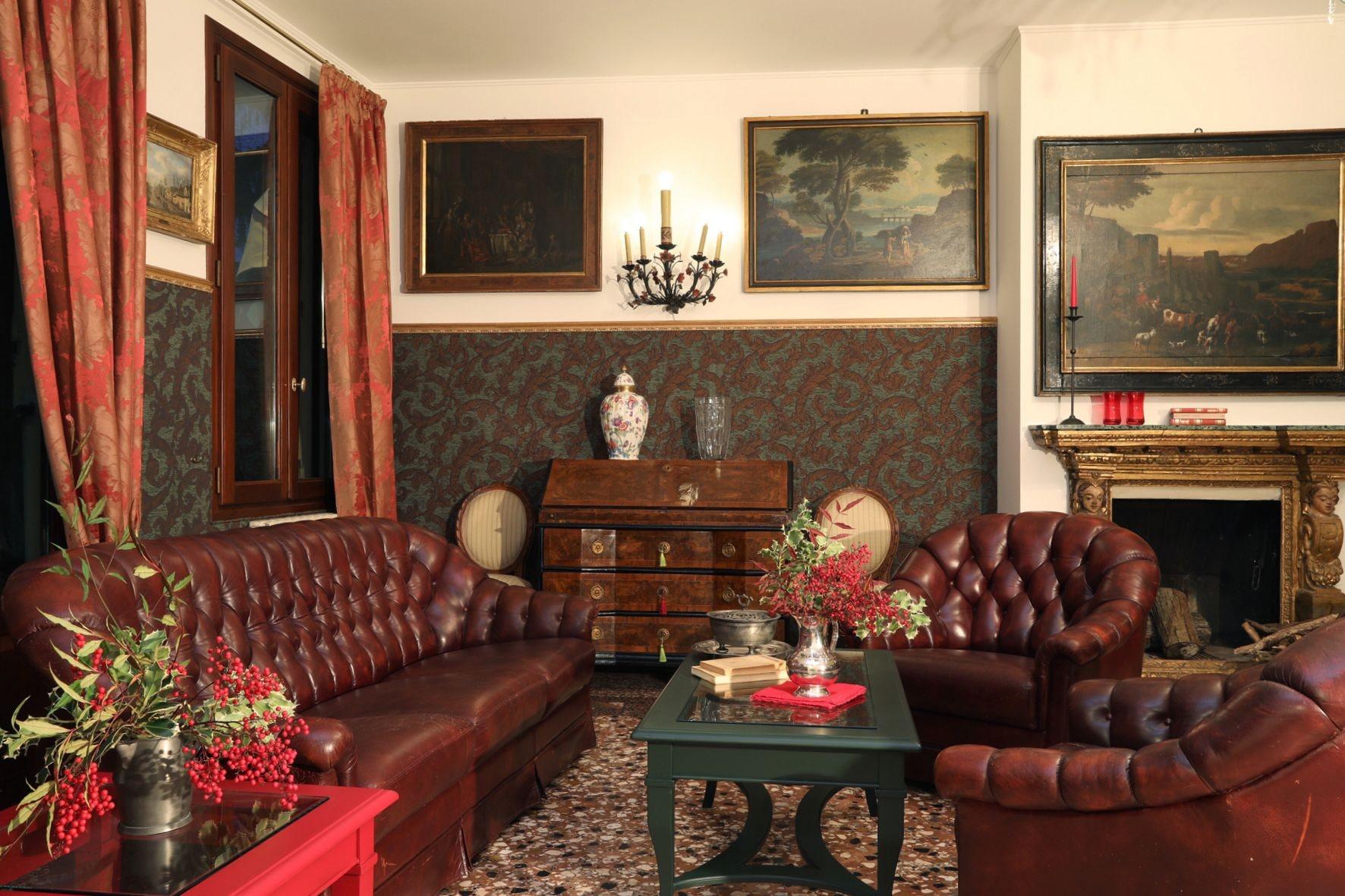Vista Lobby Villa La Fenice Treviso