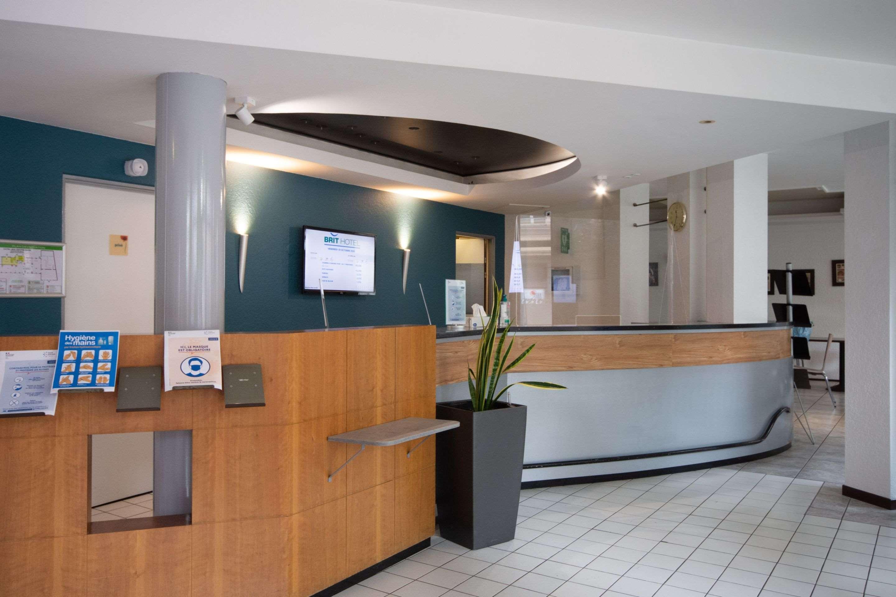 Vista Lobby Brit Hotel Confort Mulhouse Centre
