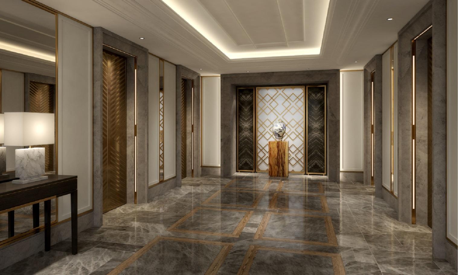 Vista Lobby Lotte Hotel Seoul Executive Tower