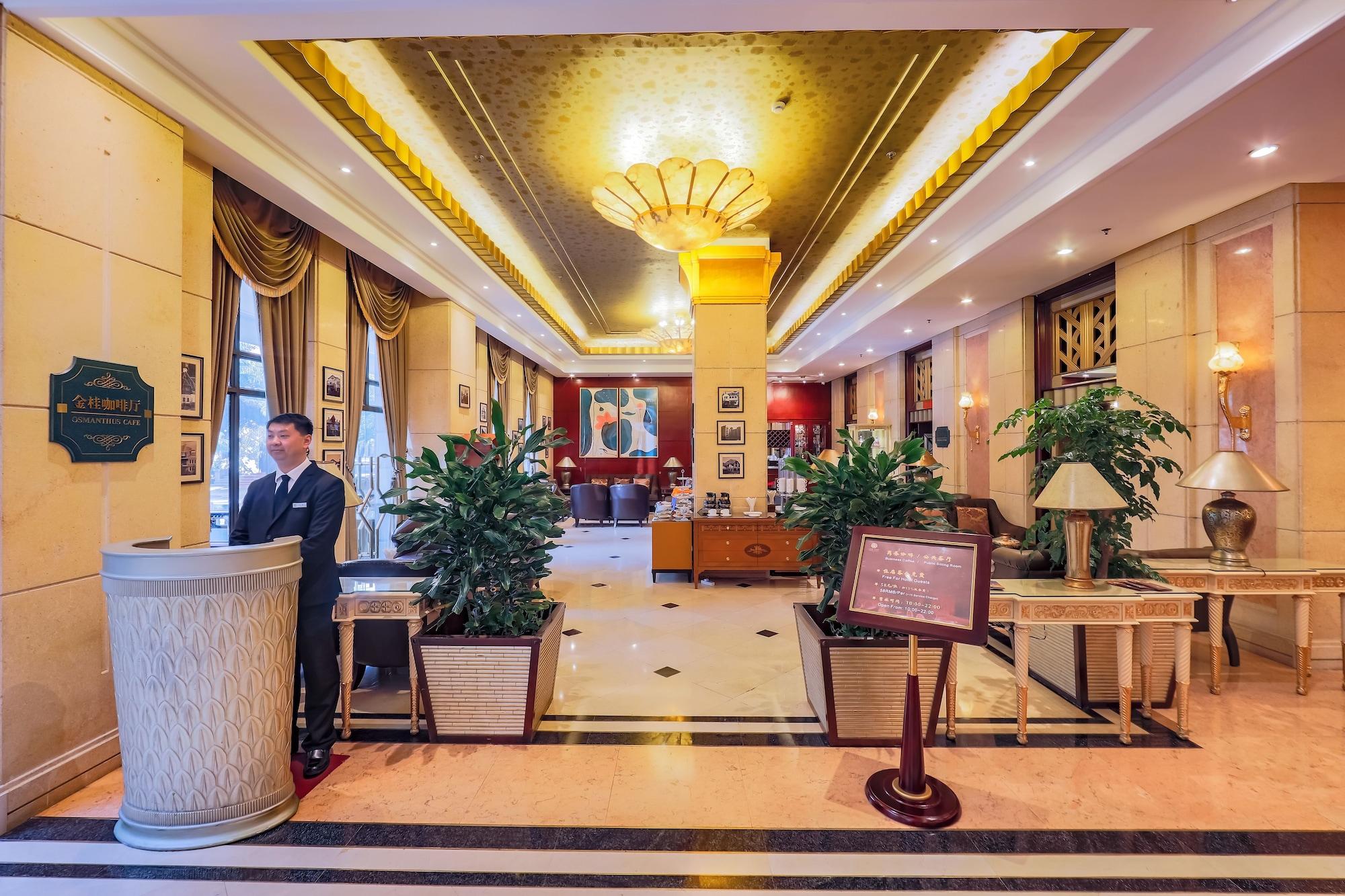 Vista Lobby Anting Villa Hotel Shanghai