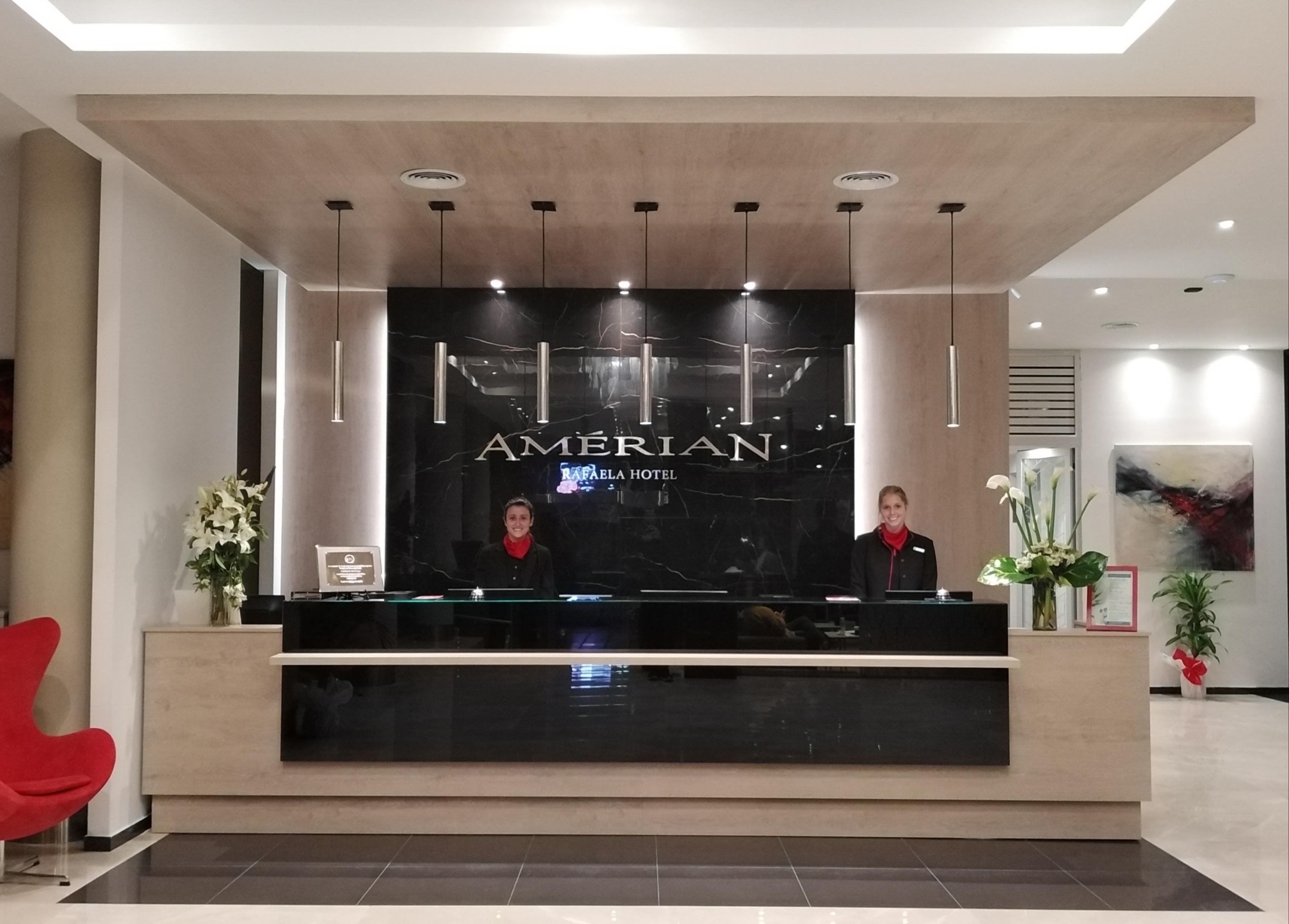 Vista Lobby Amerian Rafaela Hotel