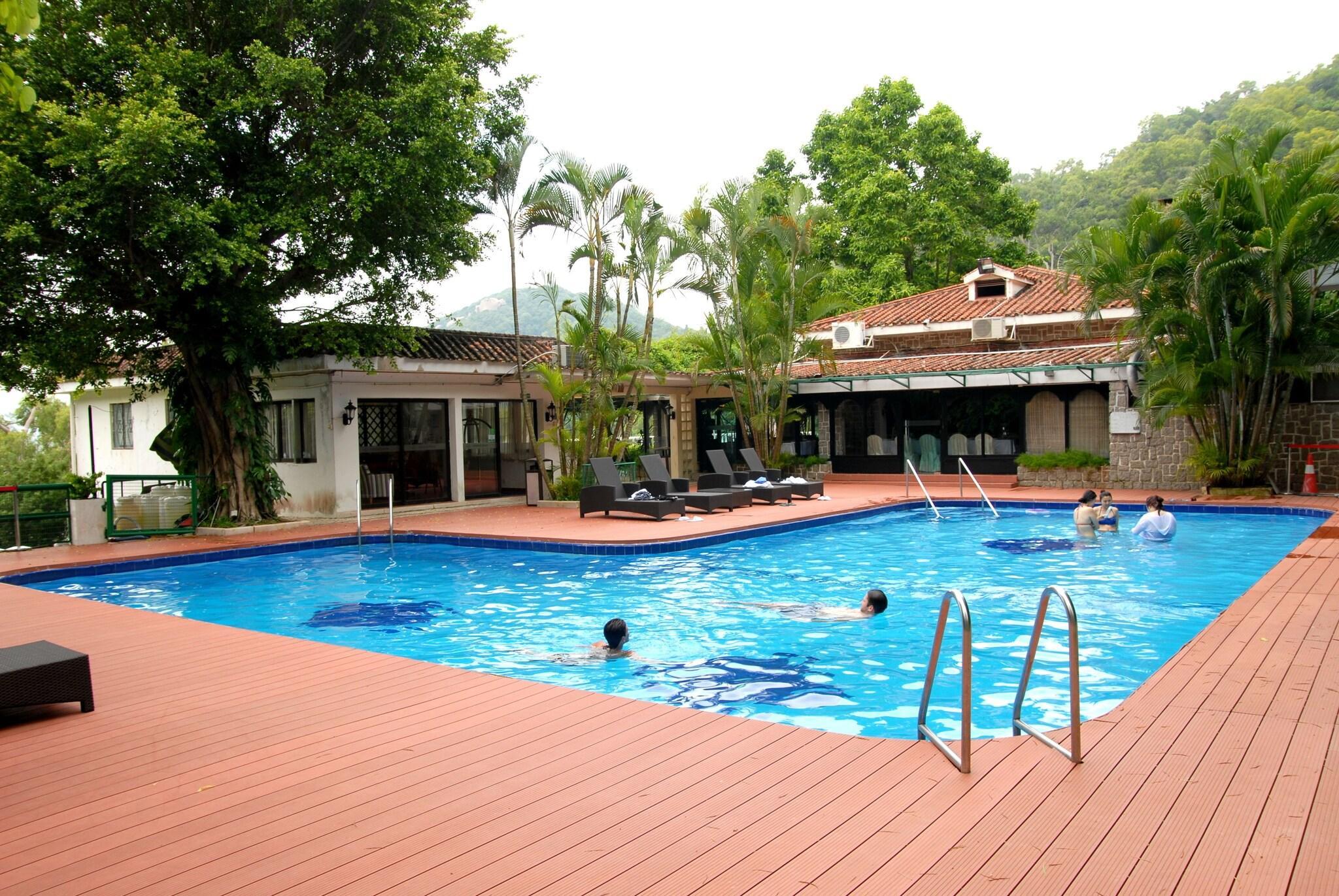 Vista Piscina Pousada de Coloane Boutique Hotel