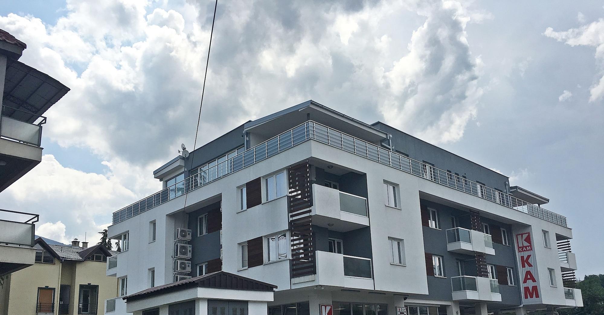 Vista Exterior Kozle City Apartments