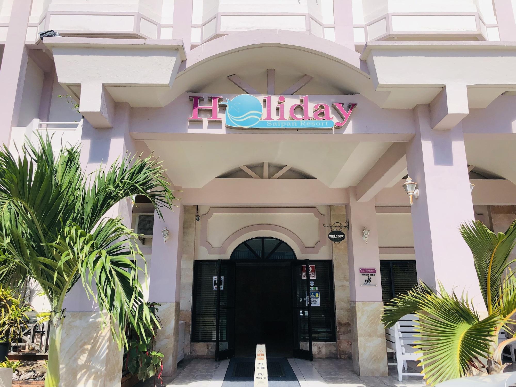 Vista Exterior Holiday Saipan Hotel