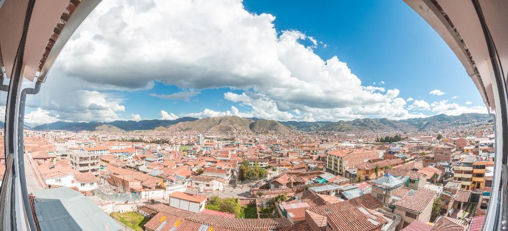 Vista a la ciudad RHOUSE Cusco