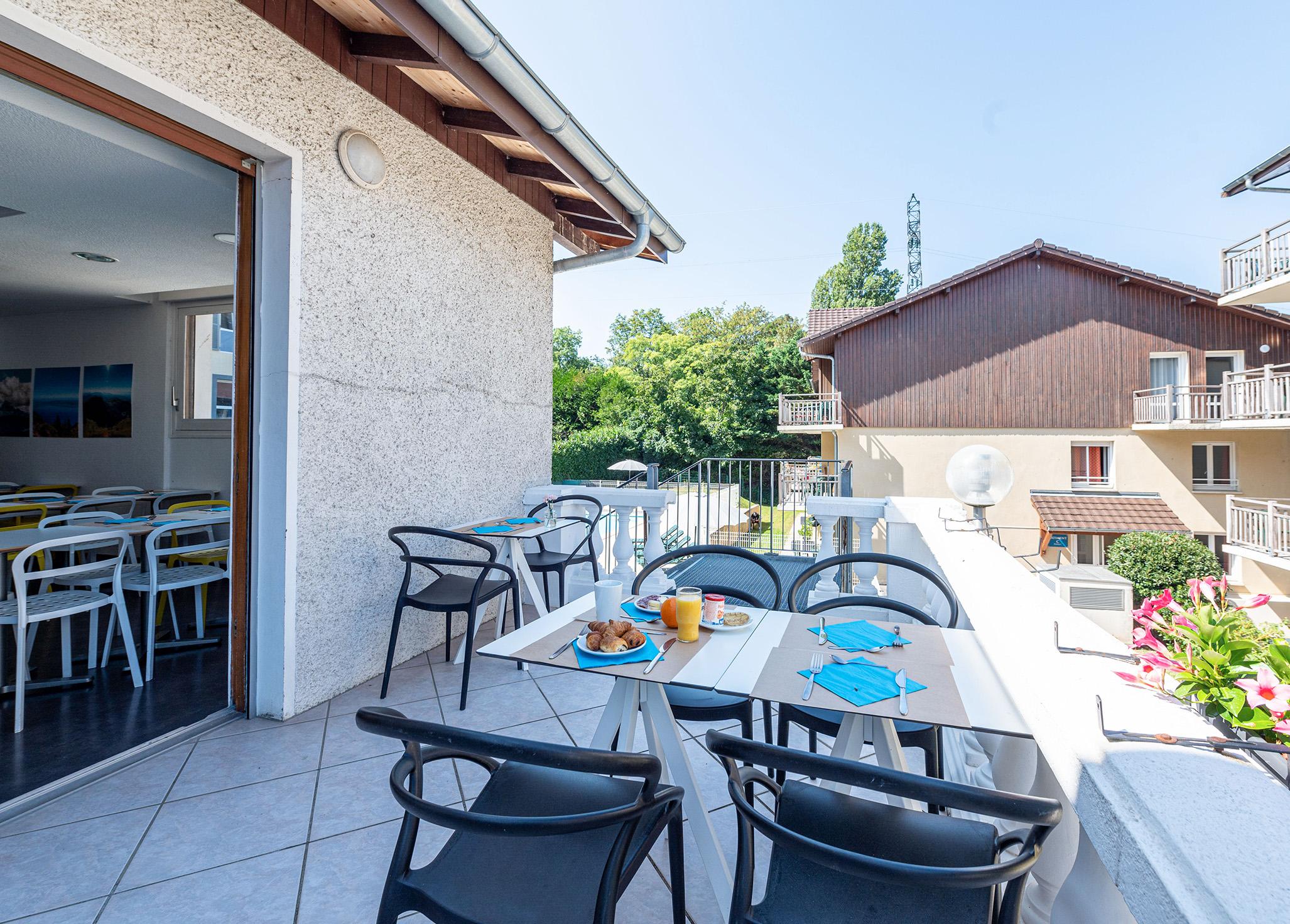 Restaurant Comfort Aparthotel Evian Les Terrasses du Lac
