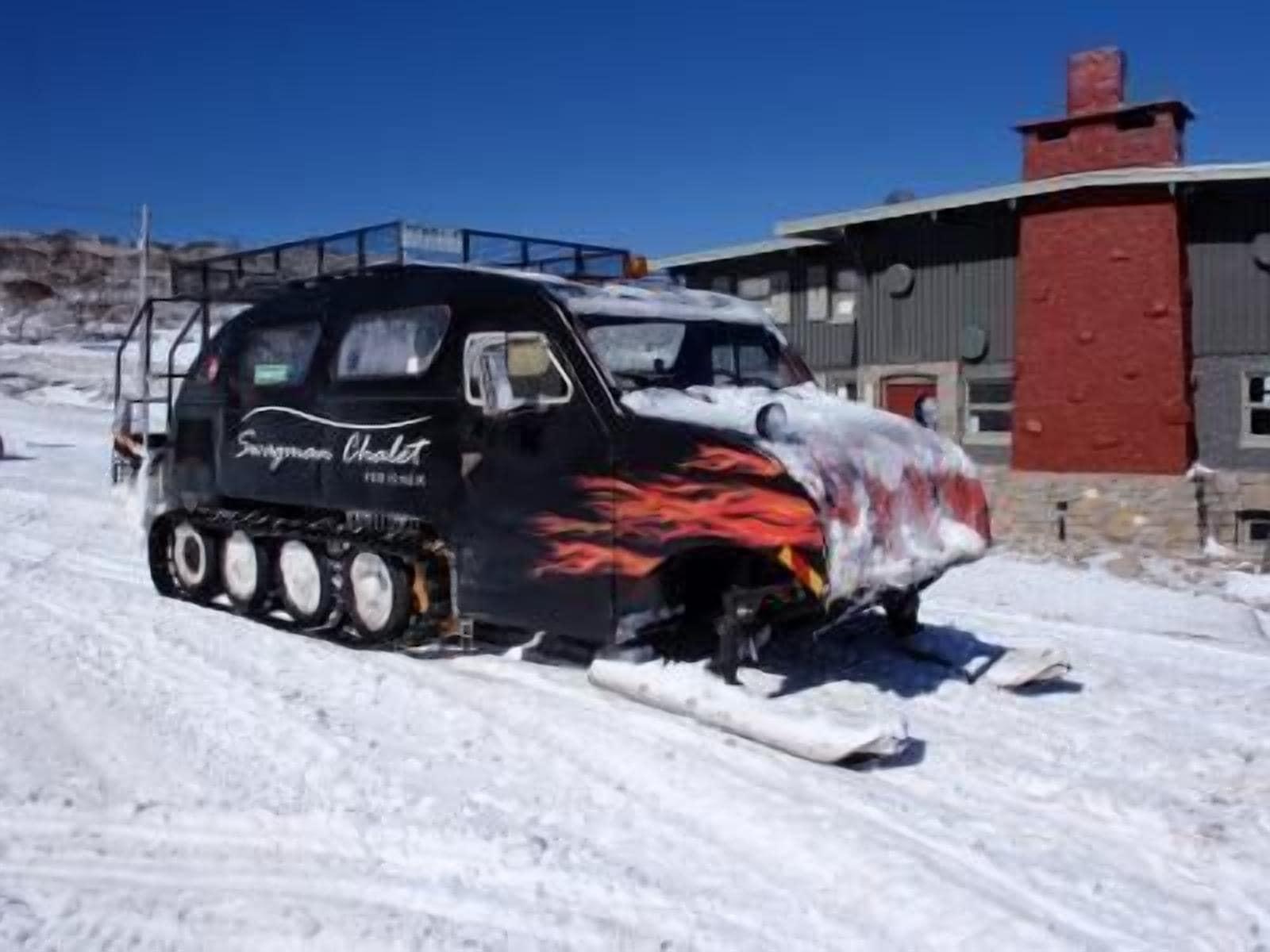 Vista Exterior Swagman Chalet
