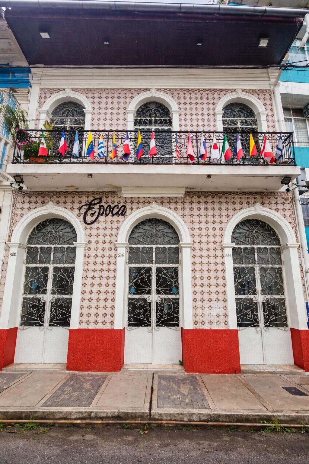 Vista Exterior Hotel Época