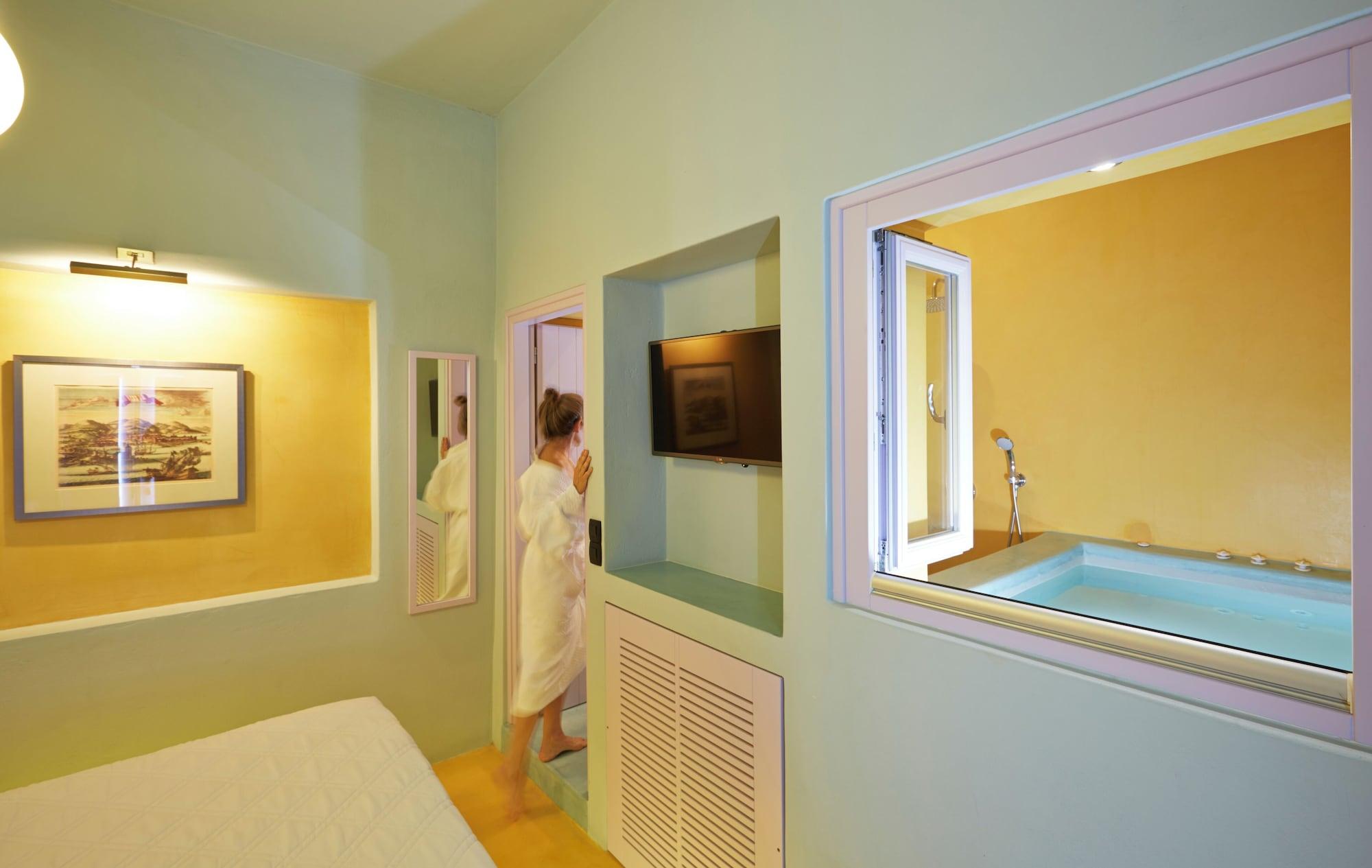 Equipamiento de Habitación Caldera's Bliss Suites