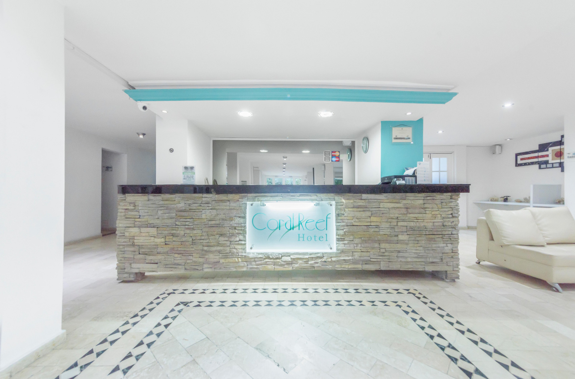 Vista Lobby Hotel Coral Reef Cartagena