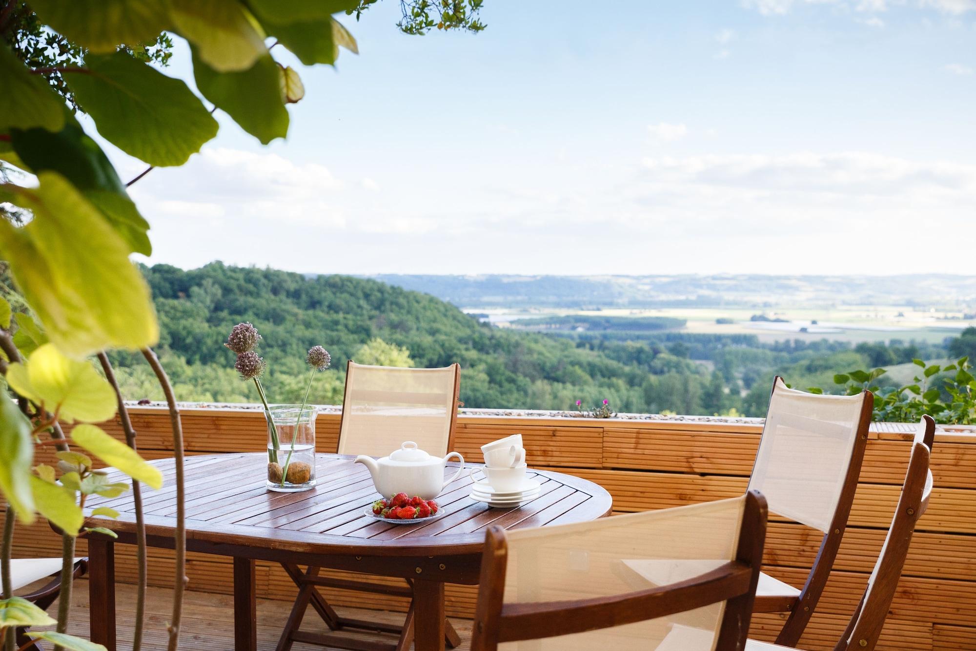 Vista Exterior Les Terrasses de Bessou