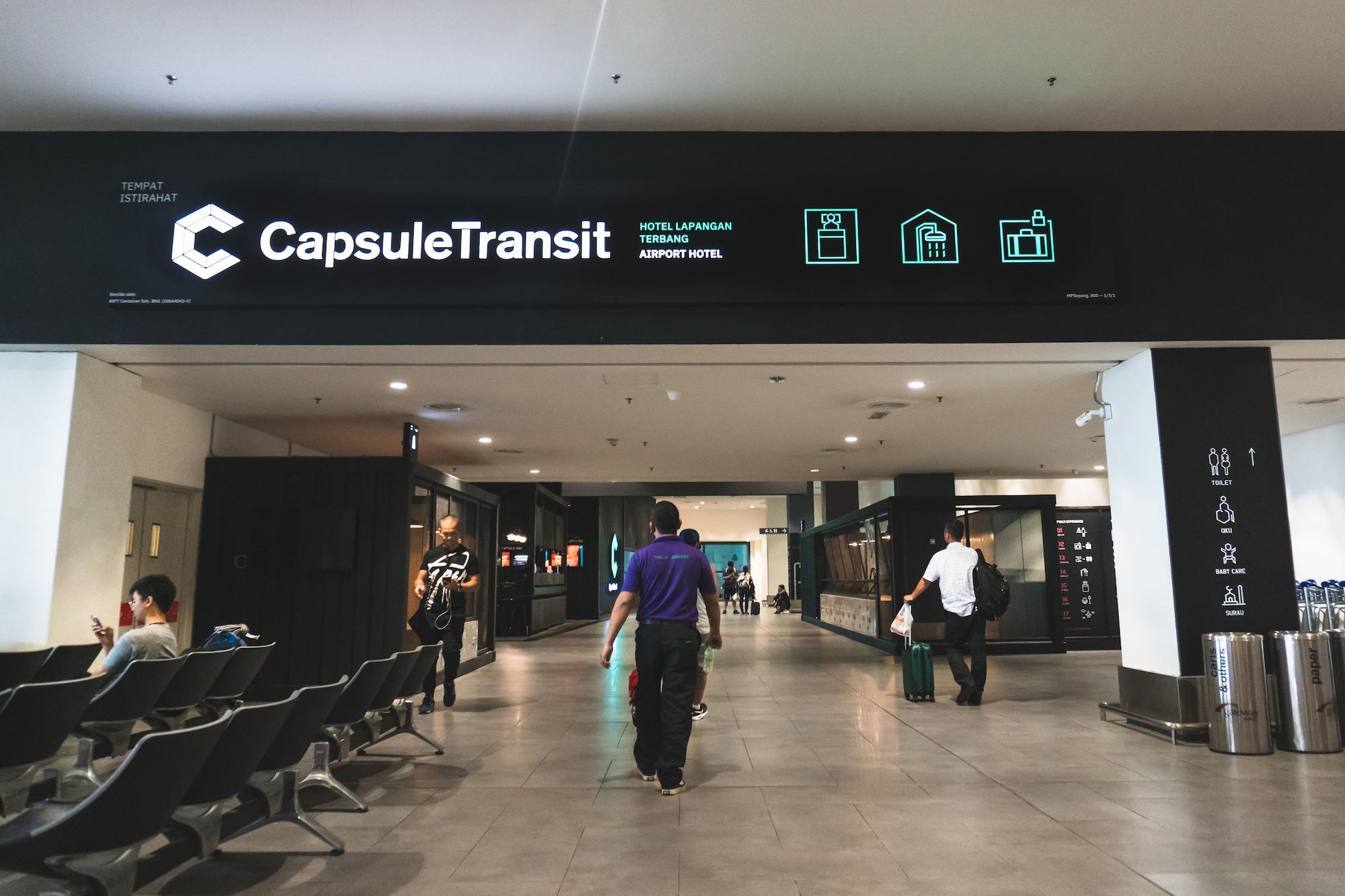 Vista Exterior Capsule Transit KLIA 2