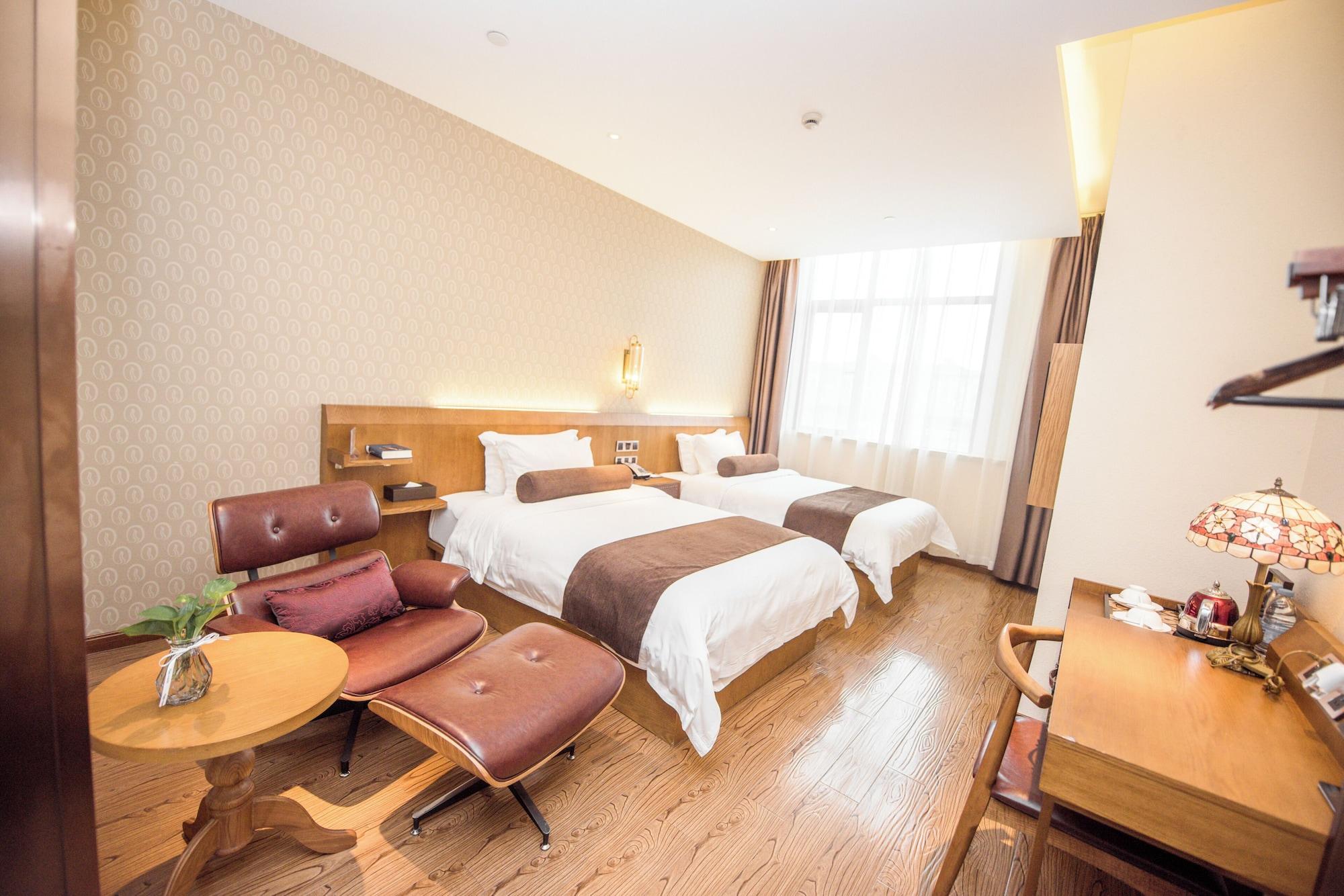 Habitación Shanghai Haofeng Yazhi Hotel-Free Shuttle Service to PVG Airport & Disneyland