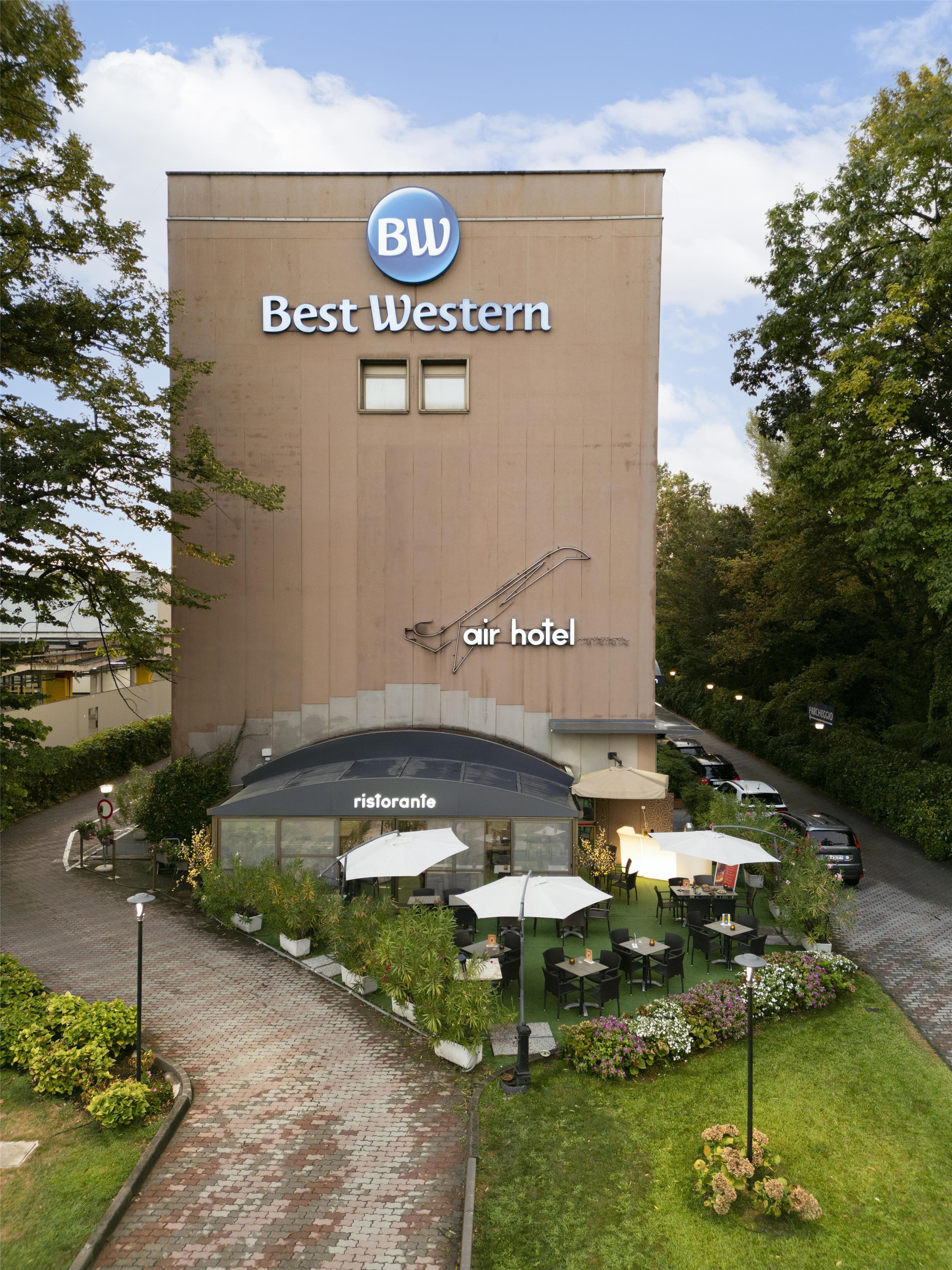Vista Exterior Best Western Air Hotel Linate