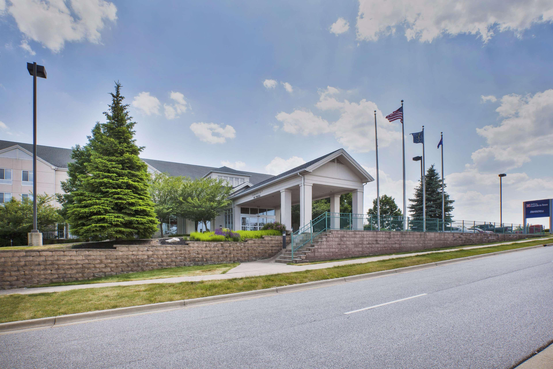 Vista Exterior Hilton Garden Inn Chesterton