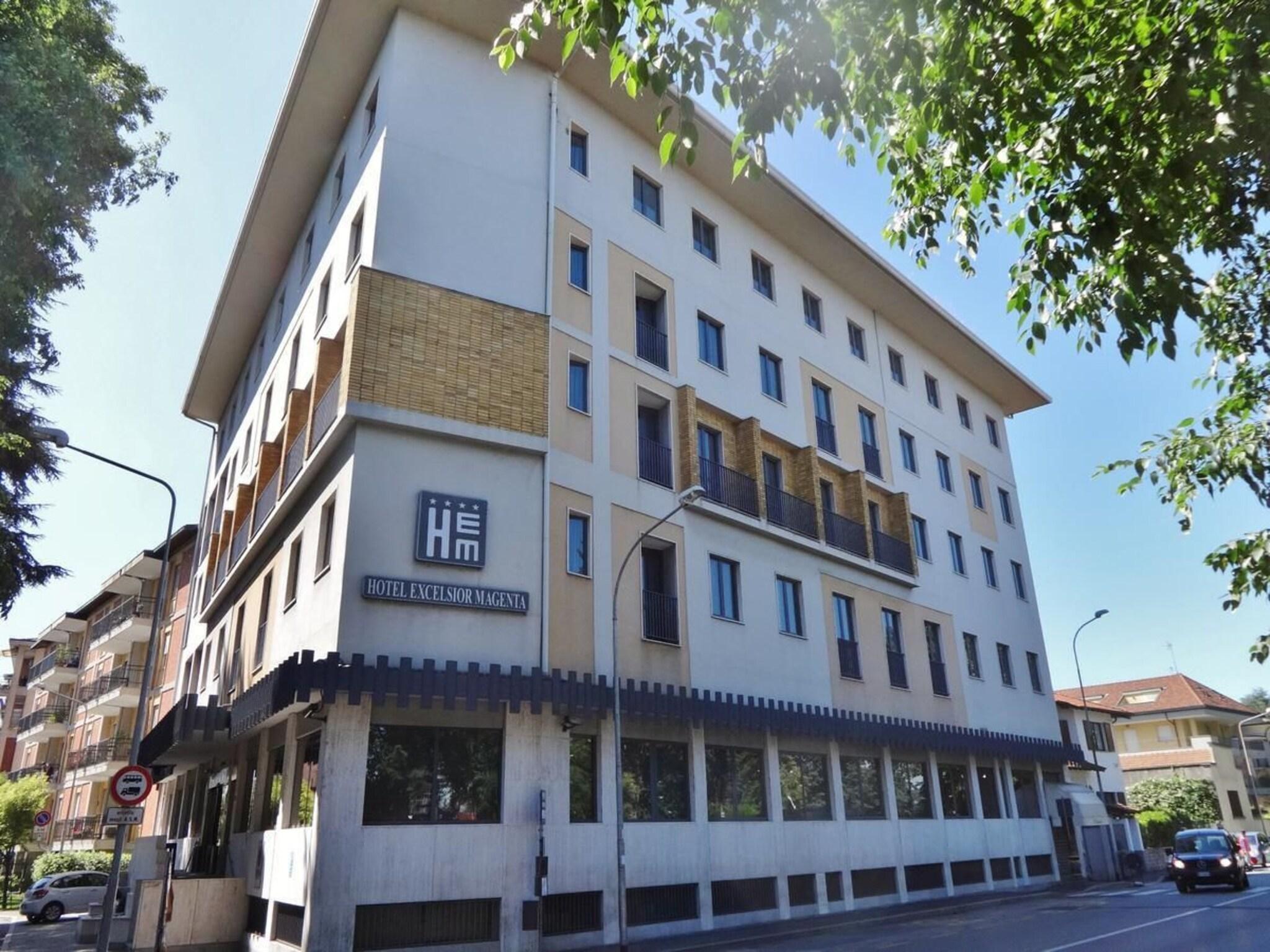 Vista Exterior Hotel Excelsior Magenta