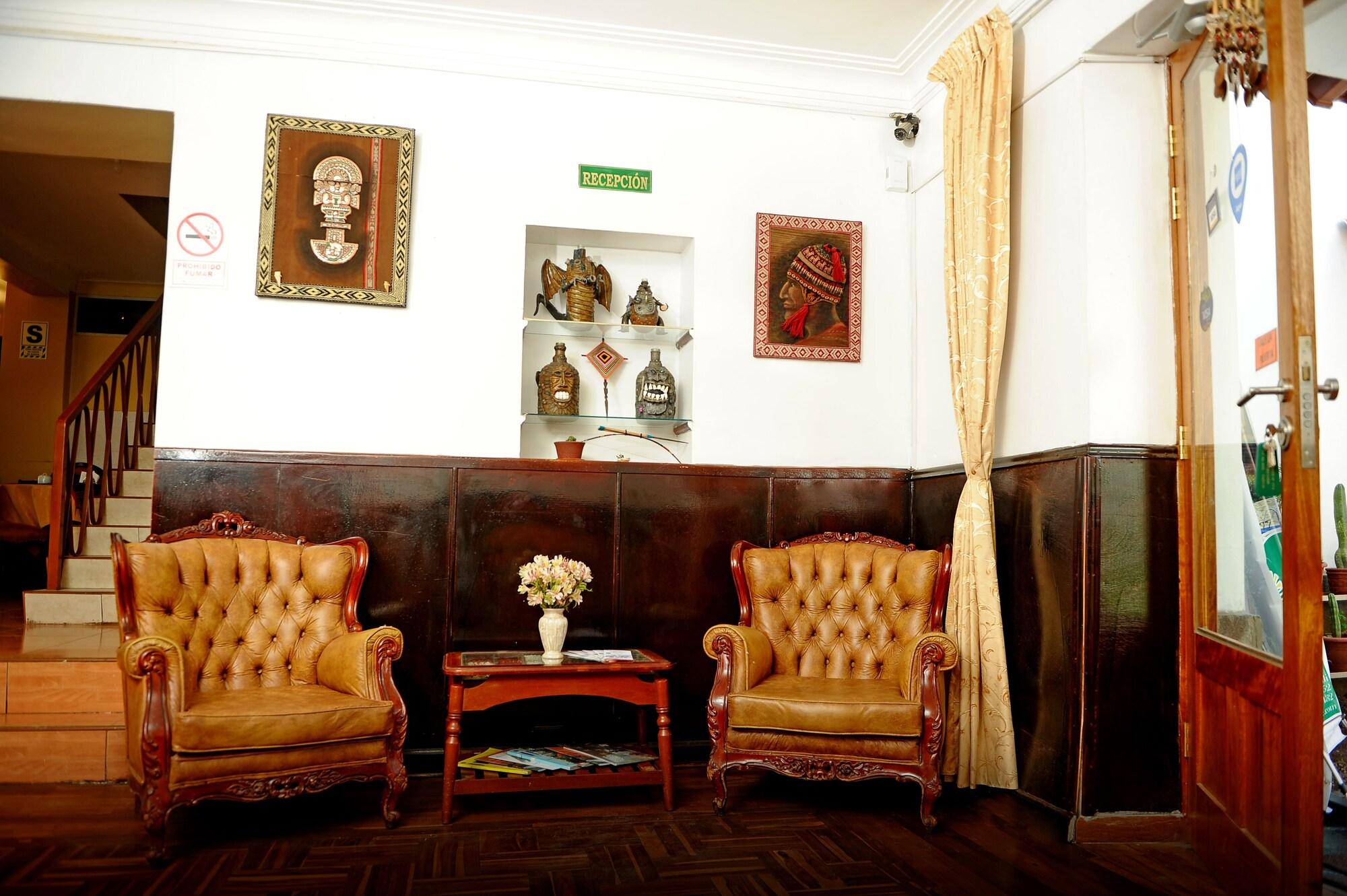 Vista Lobby Hotel Sol del Oriente Cusco