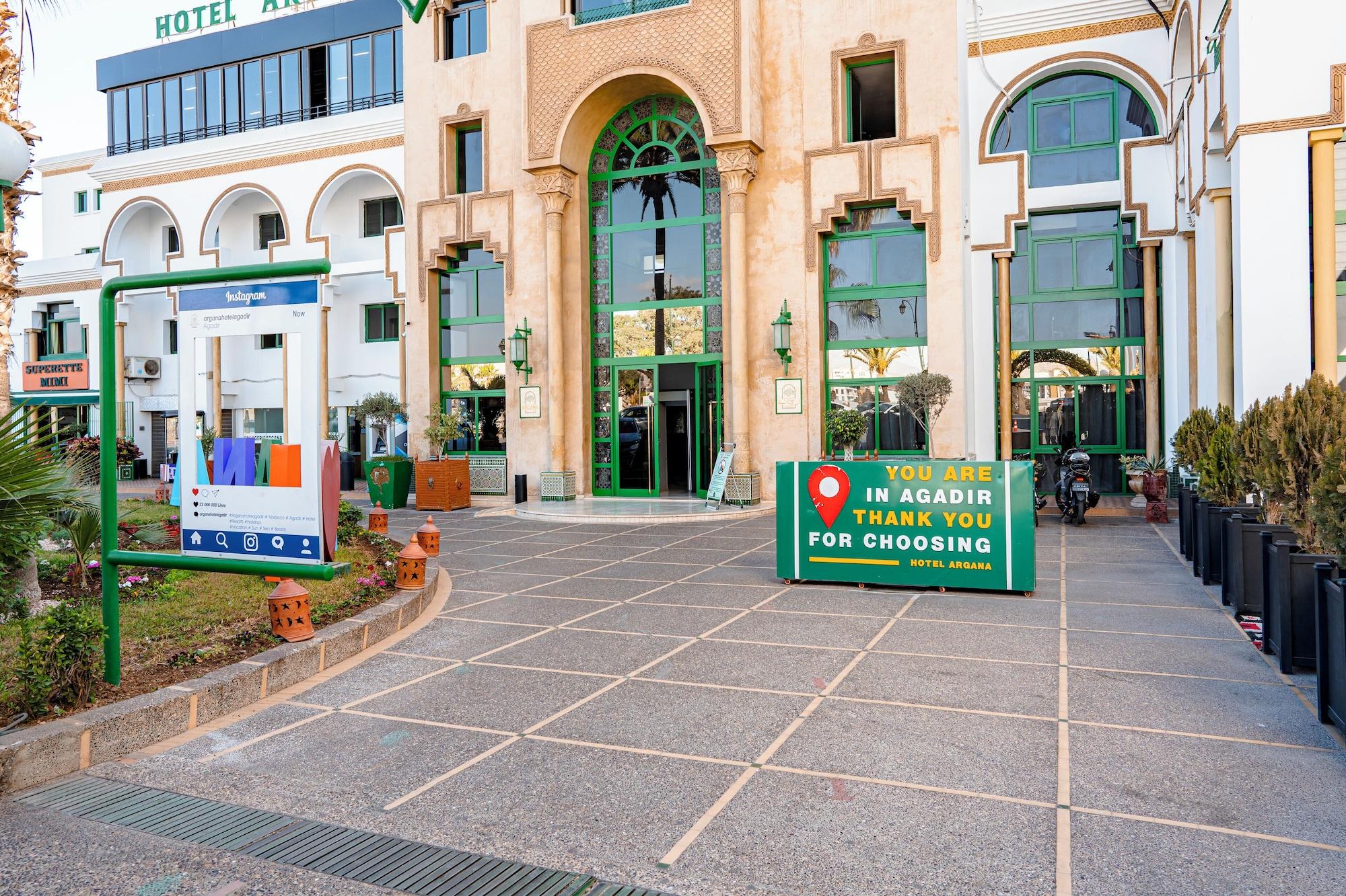 Vista Exterior Hotel Argana