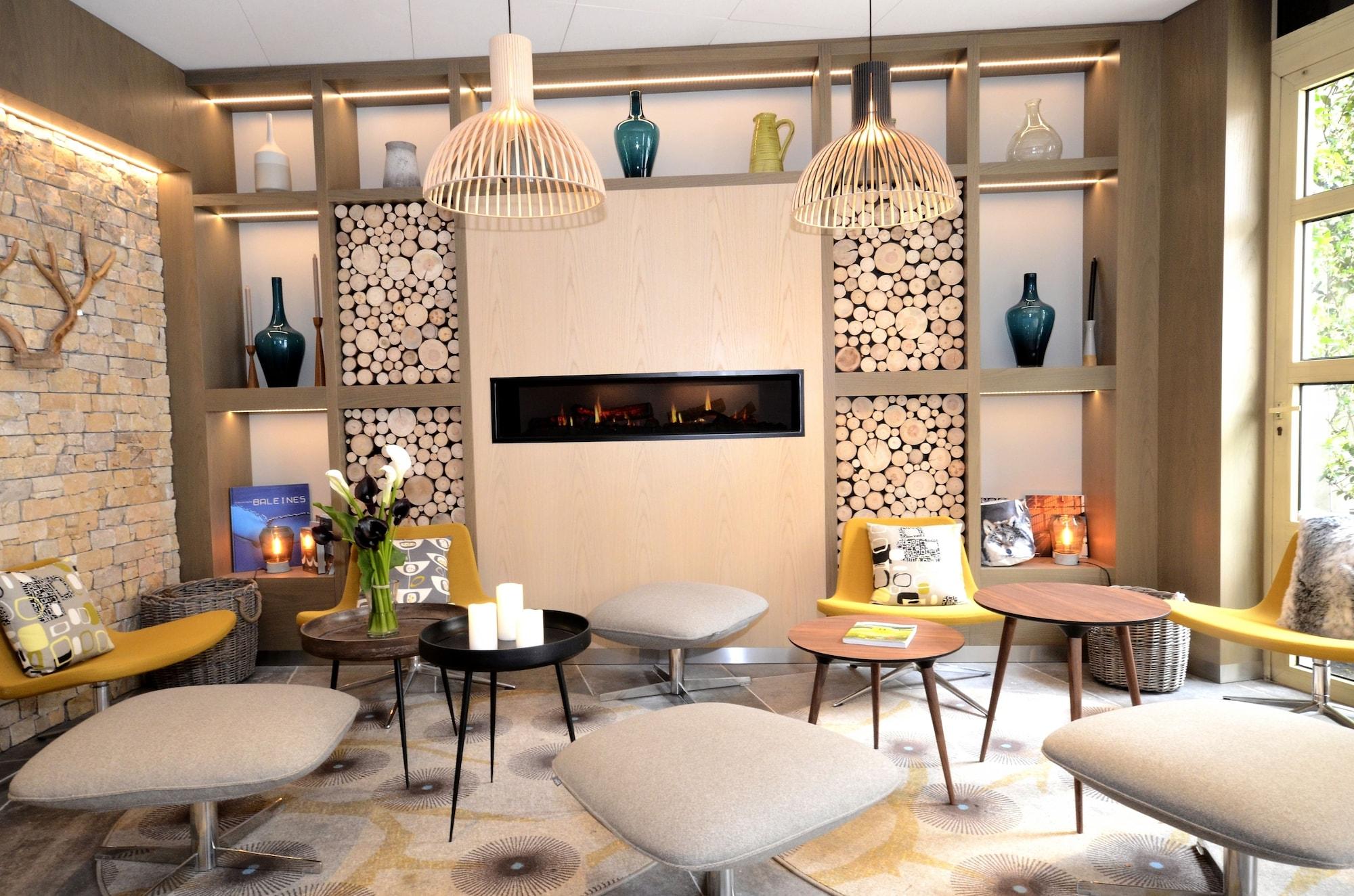 Vista Lobby Green Hôtels Confort Paris 13