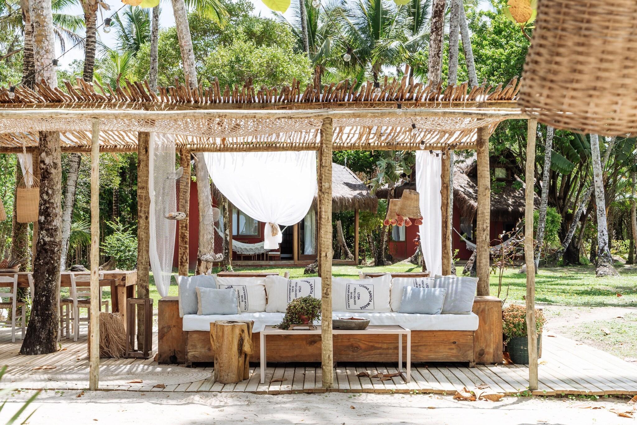 Vista Lobby Vila dos Orixás Boutique Hotel