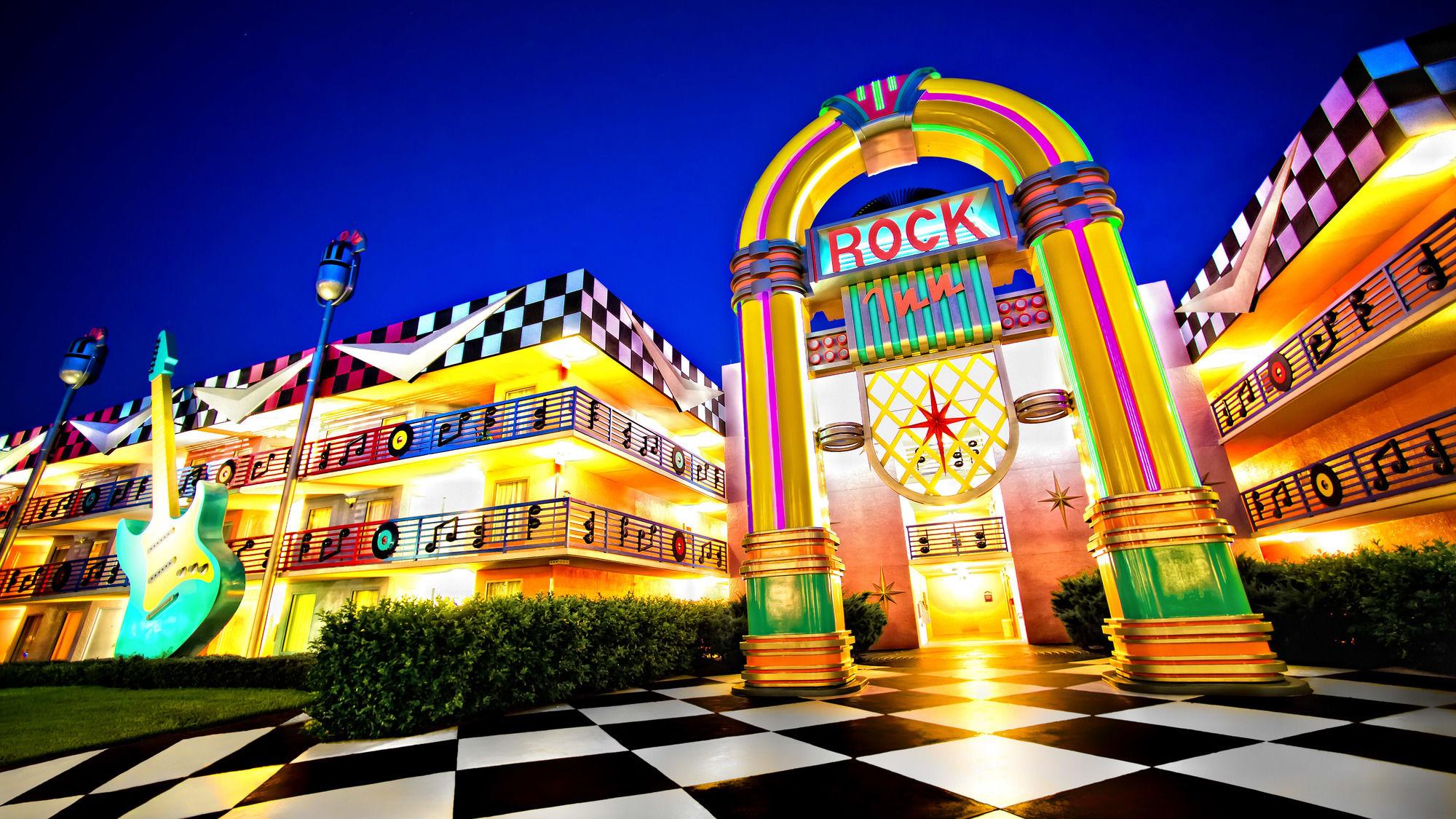 Vista Exterior Disney's All-Star Music Resort
