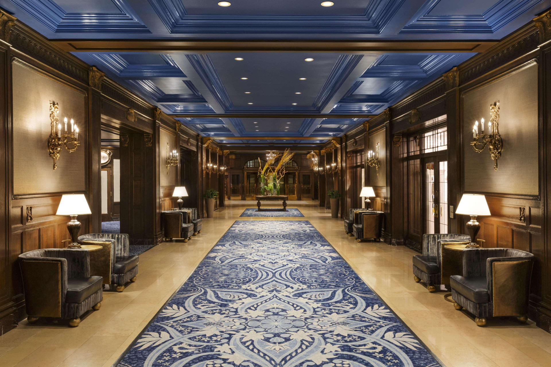 Vista Lobby Fairmont Le Chateau Frontenac