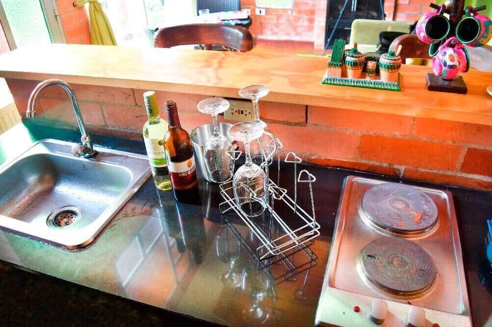 Equipamiento de Habitación Cabañas Lago Parque Paipa