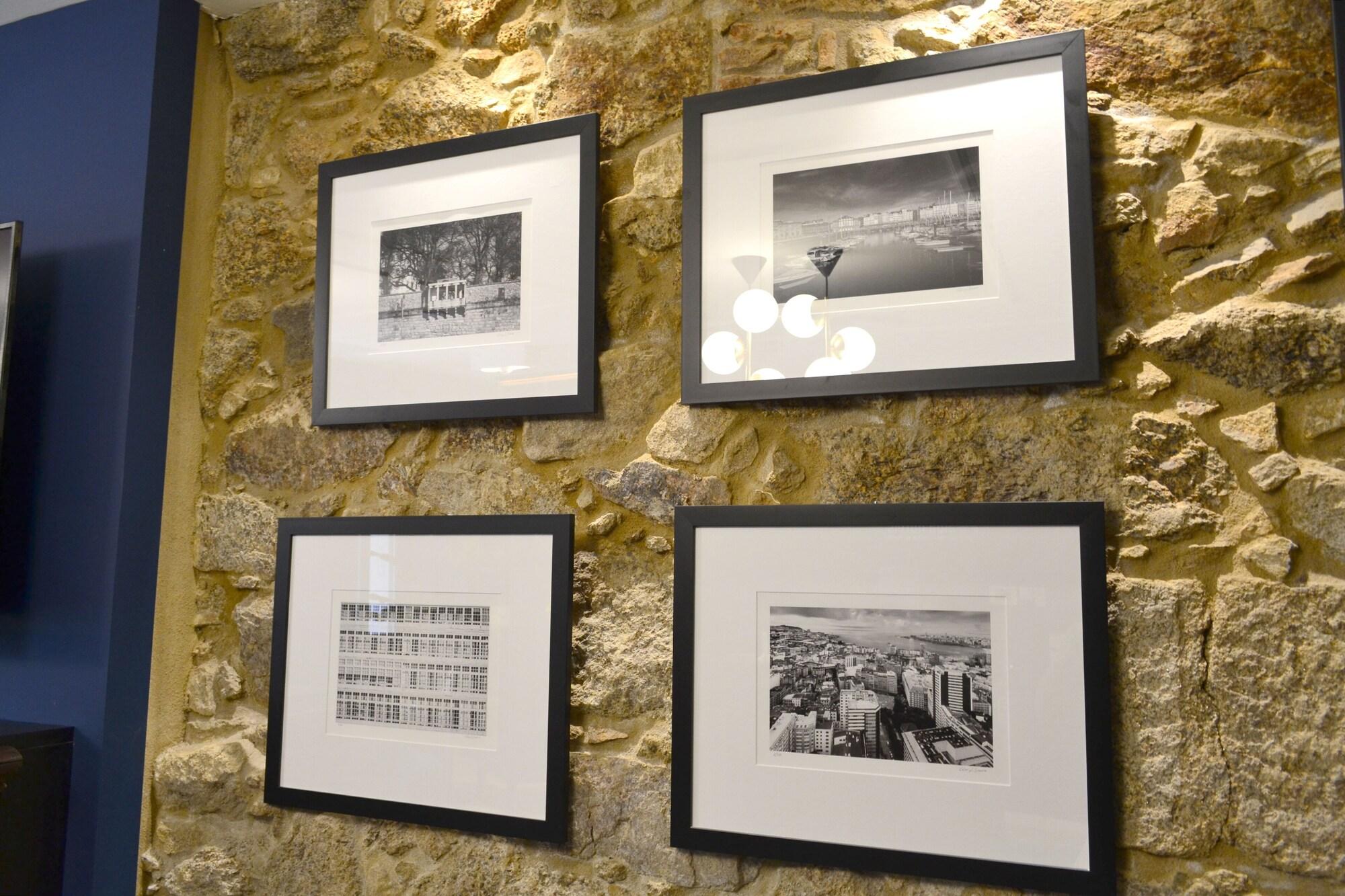 Vista Lobby Alda Galería Coruña