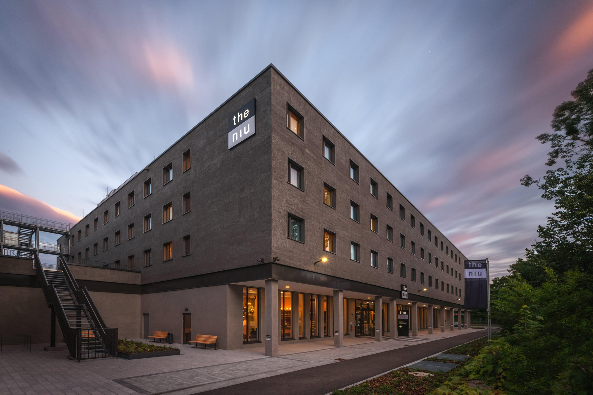 Vista Exterior Holiday Inn - the niu, Loco Munich North by IHG