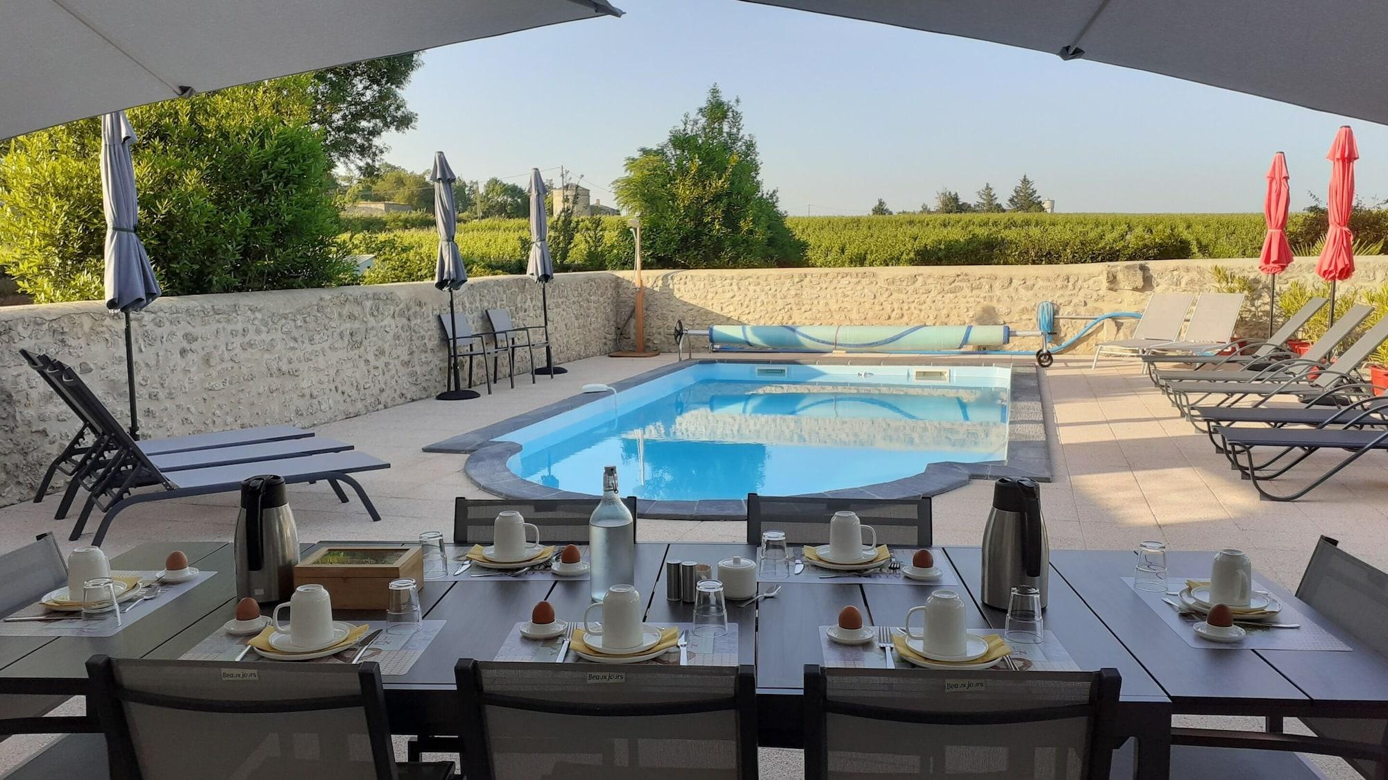 Vista Exterior Chambres d'hôtes La Fontaine