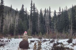 Alquiler Vacacional - Lynx Lair Log Cabin, Remote, Off Grid Wilderness location, adj Jasper Nat Park