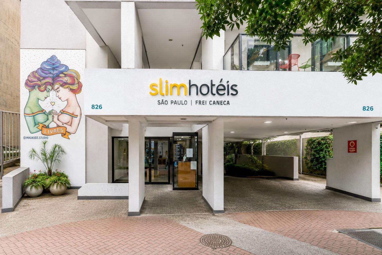 Vista Exterior Slim Hotel São Paulo Frei Caneca