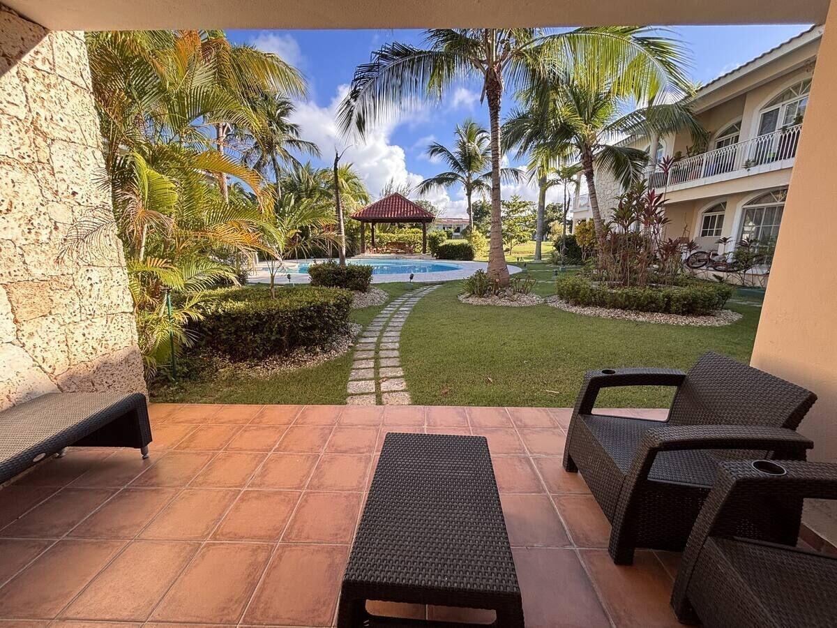 Vista Piscina Punta Cana Tropical Cocotal