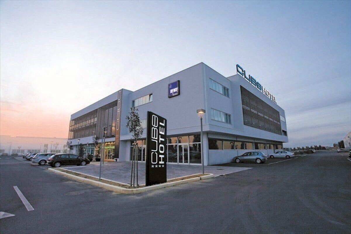 Vista Exterior Hotel Cube