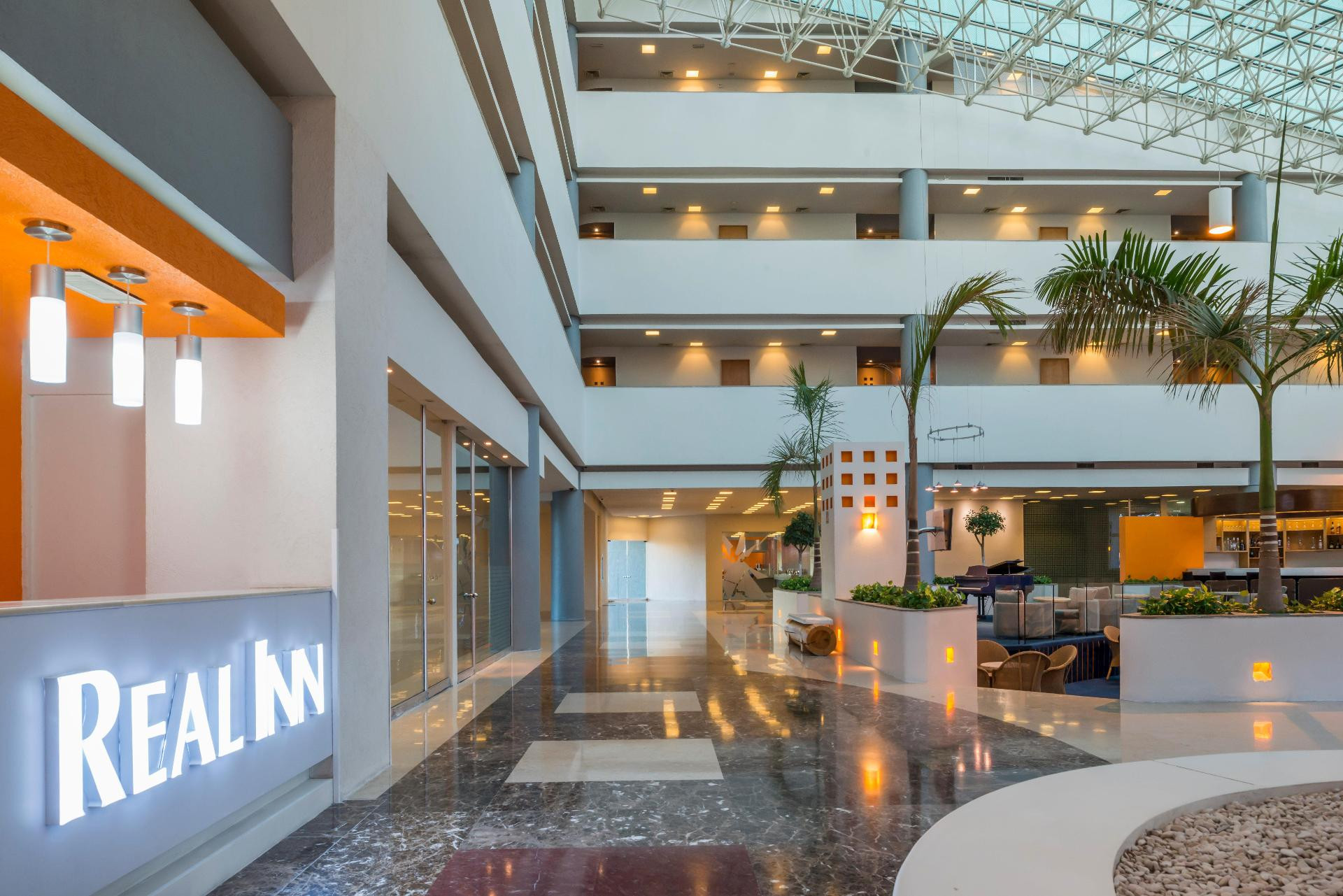 Vista Lobby Real Inn Nuevo Laredo
